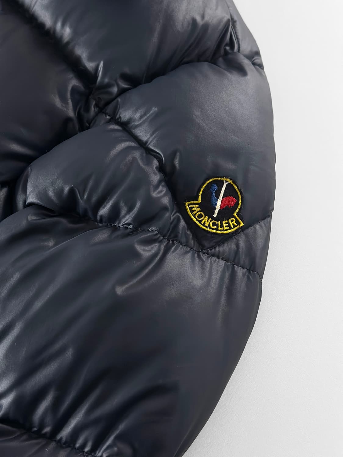 (Rare)90s 몽클레어 X 아식스 구스다운 자켓 상품이미지6