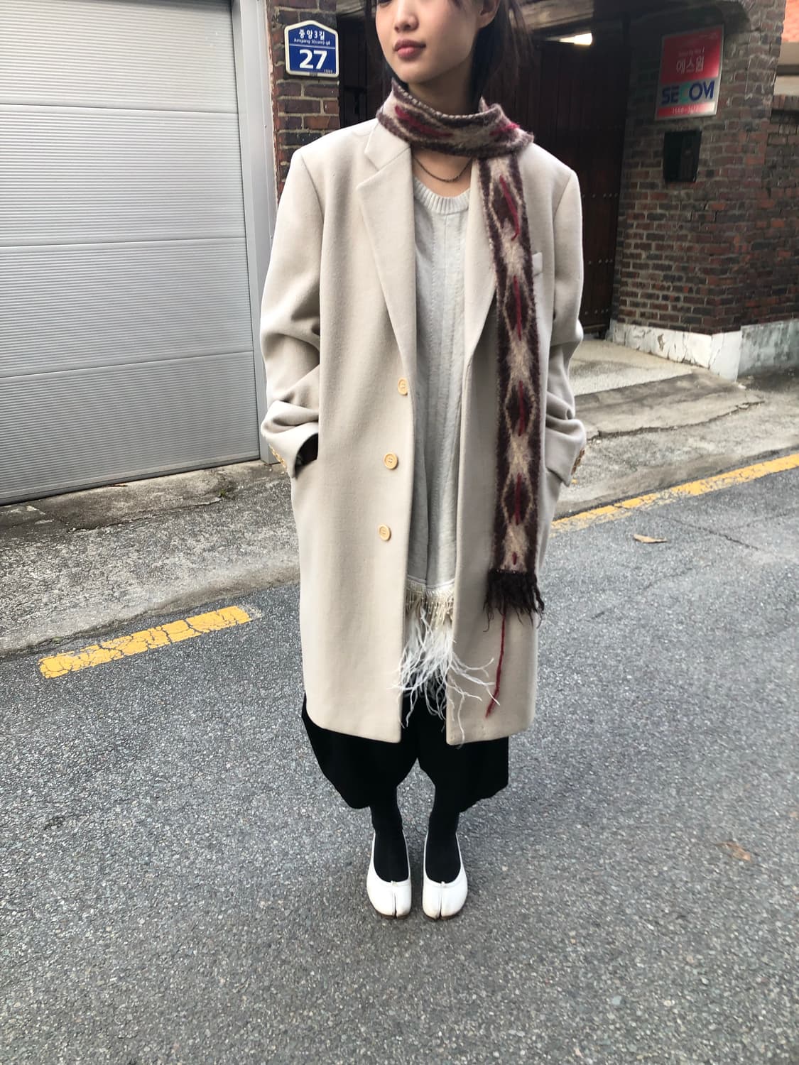 핼무트랭 1998 아카이브 테일러드 코트 상품이미지2