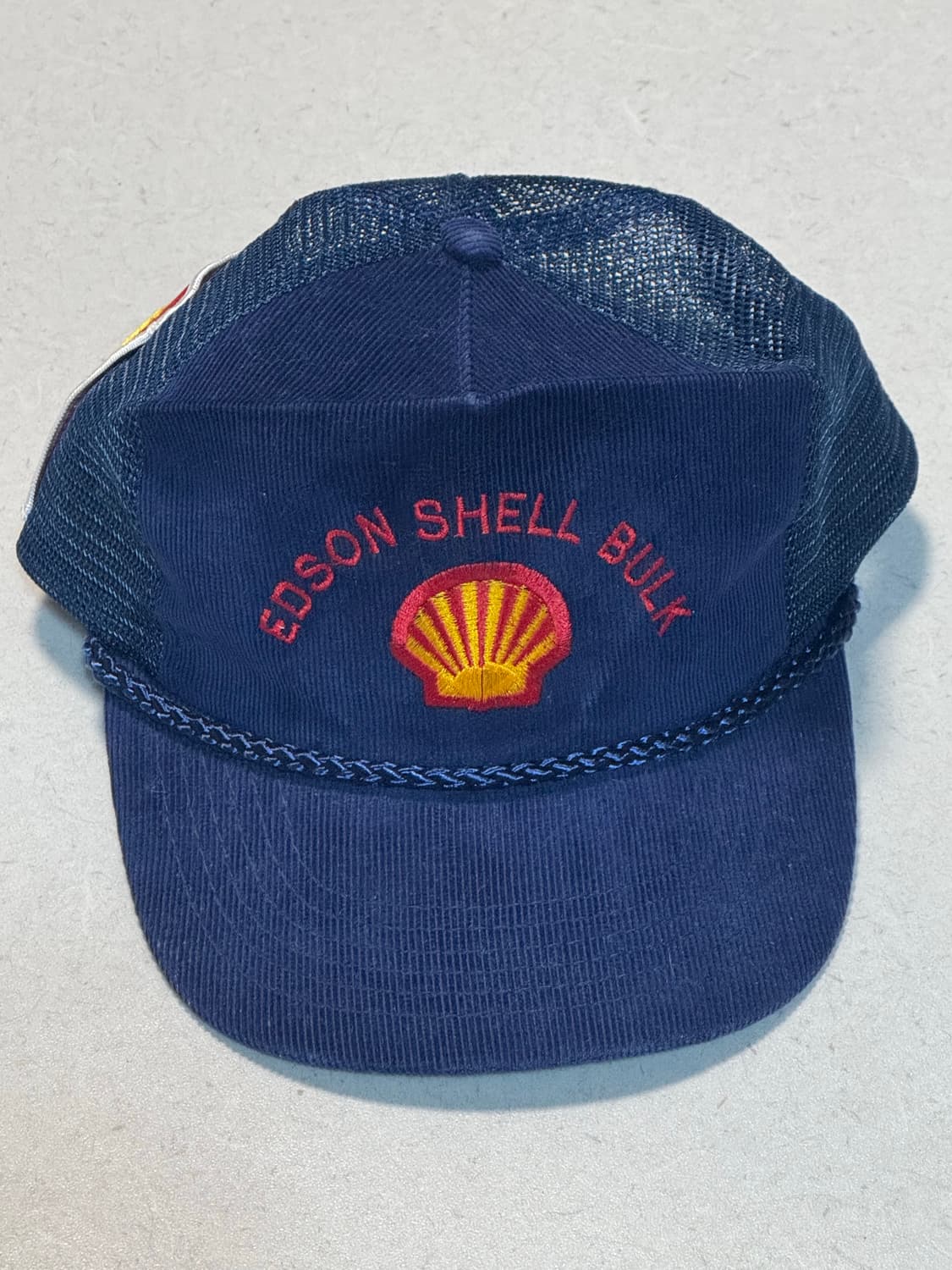 A.j.m. 빈티지 코듀로이 자수 패치 트러커 캡 모자 상품이미지3