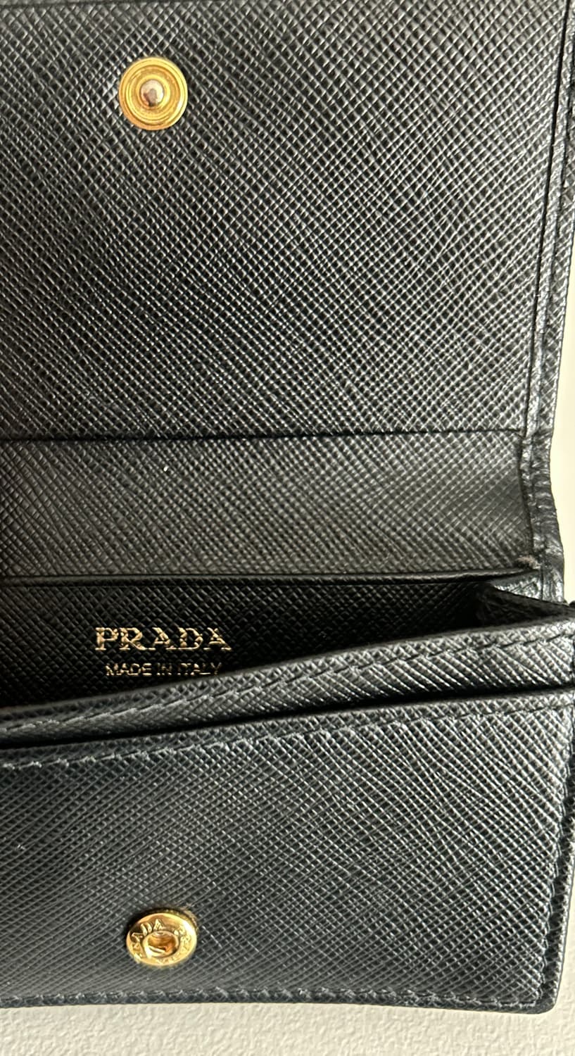 프라다 사피아노 반지갑 금장 상품이미지3