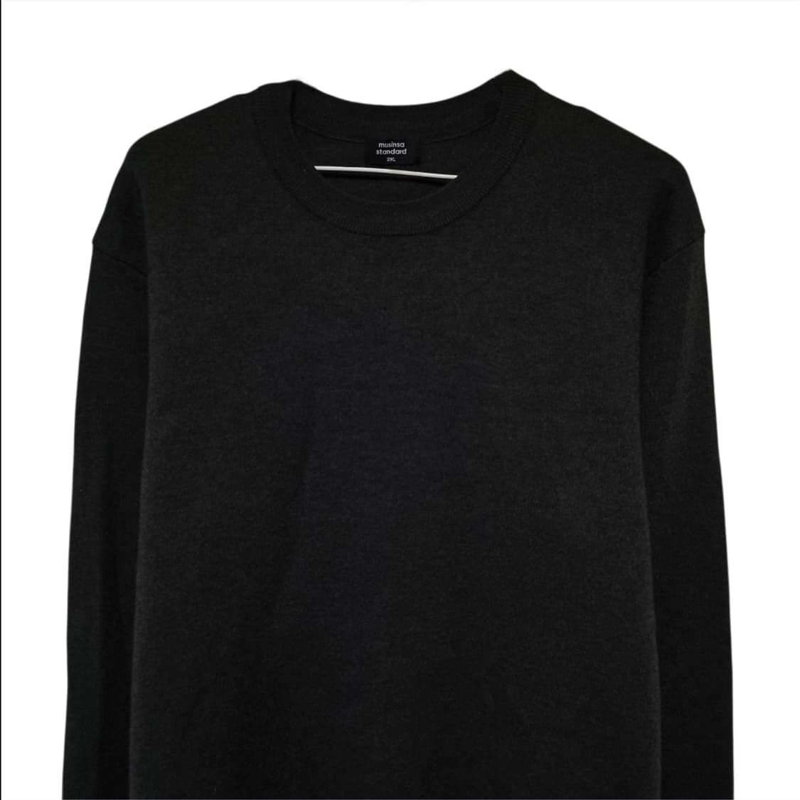 무신사 니트티셔츠 100-105 회새그레이 상품이미지1