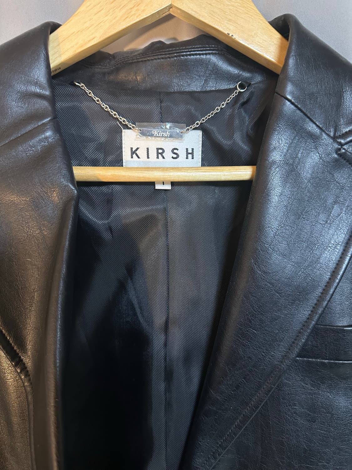 키르시 가죽자켓 상품이미지2