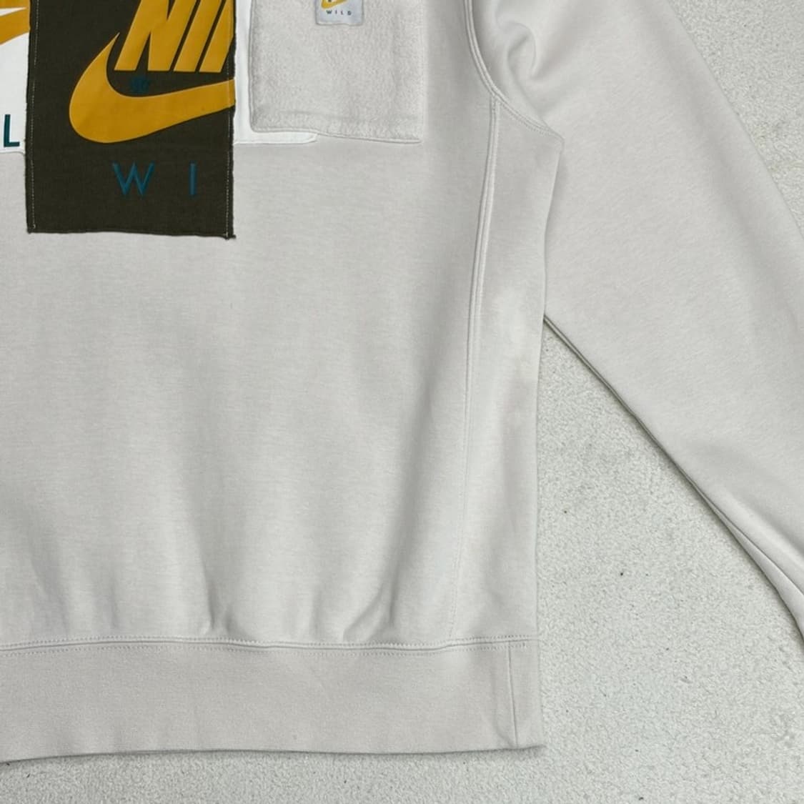 NIKE 패치 워크 스웨트셔츠 M 상품이미지2