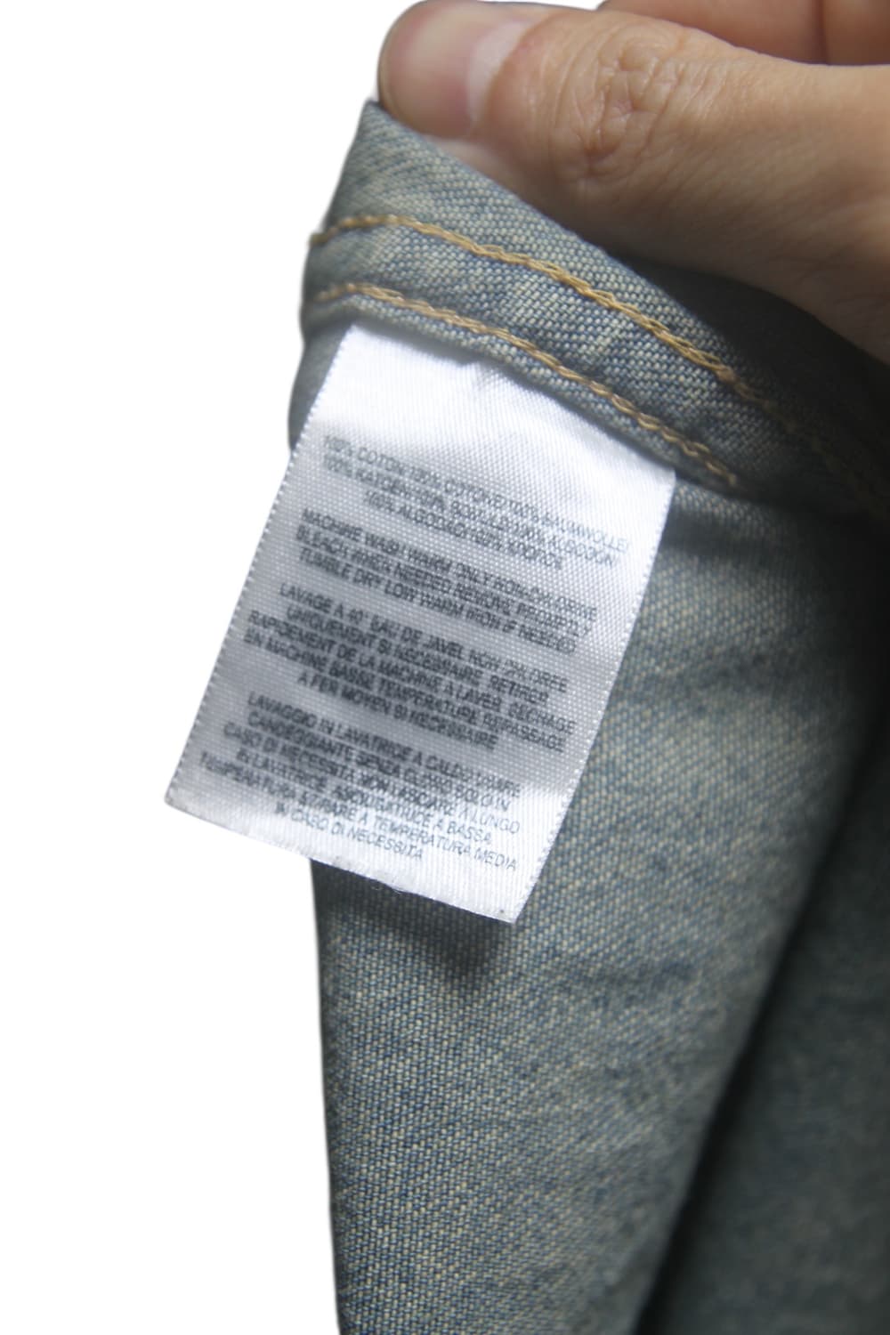 더블알엘 RRL 녹워싱 웨스턴 데님 셔츠 상품이미지9