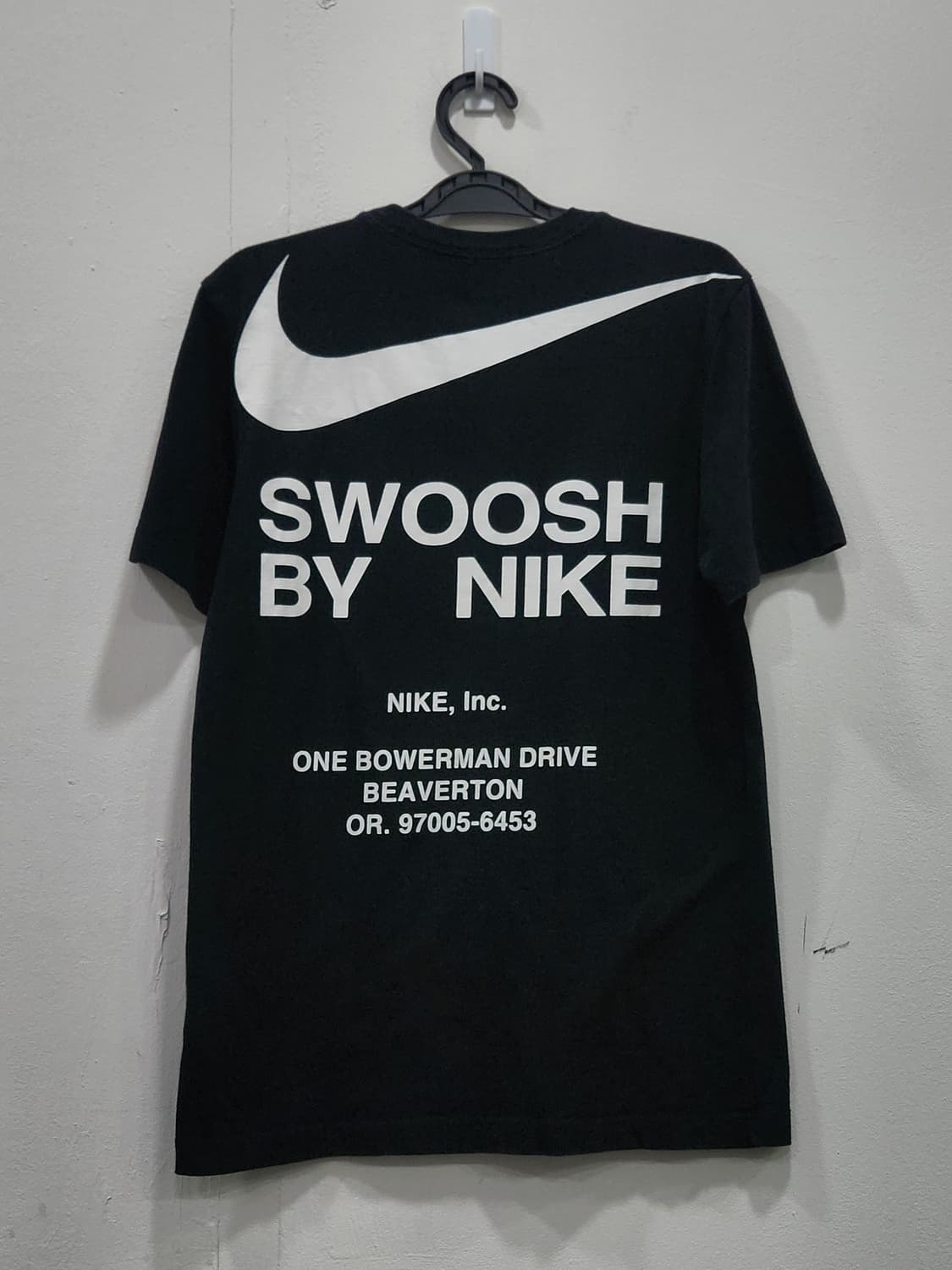 [S] 나이키 스우시 블랙 반팔티 S 상품이미지1