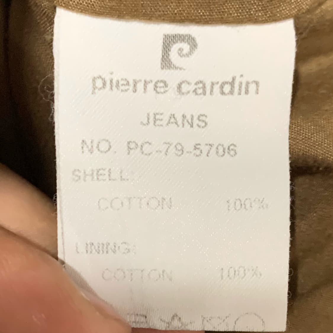 [M] 피에르가르뎅 헤비코튼 필드재킷 상품이미지5