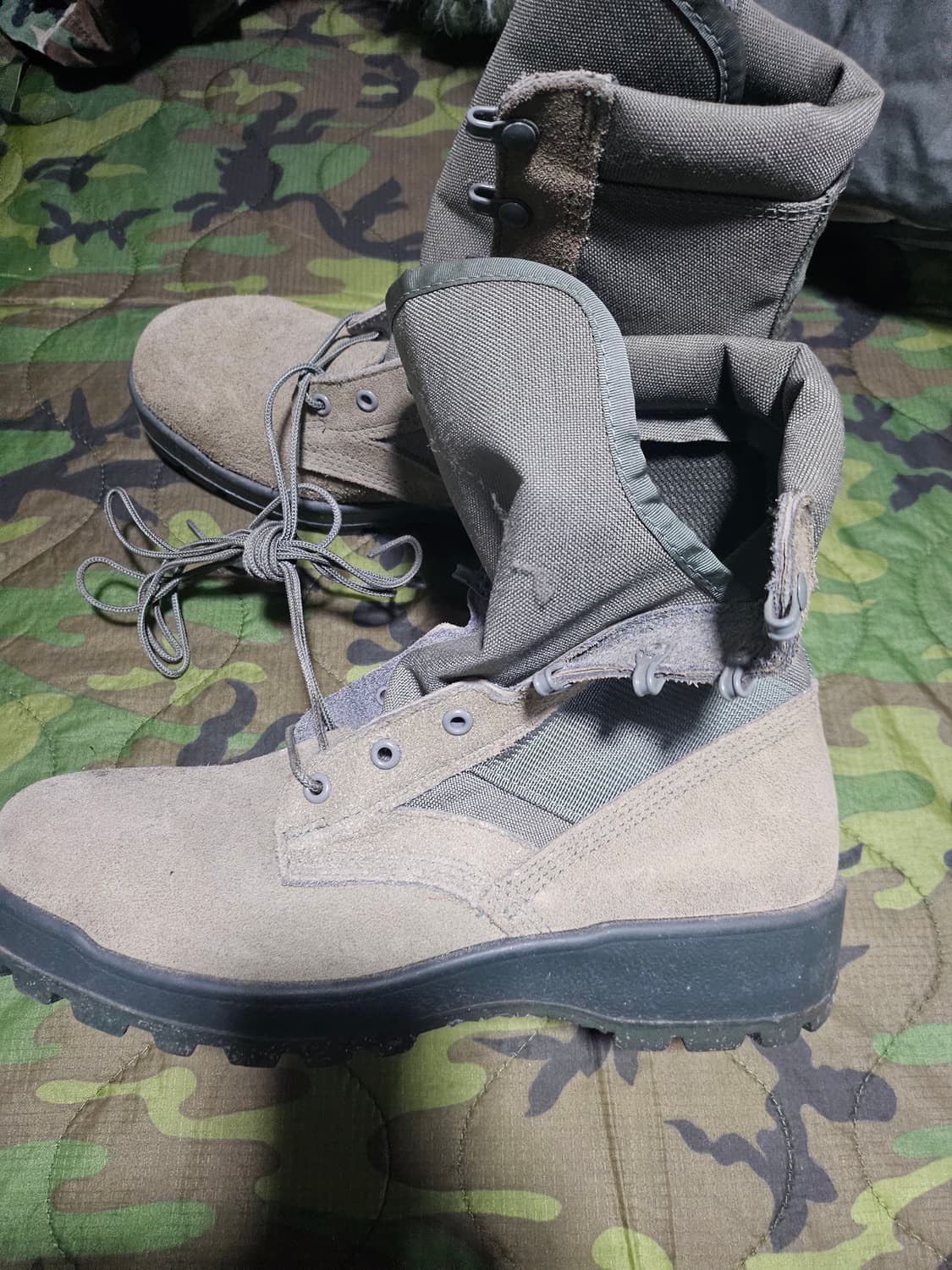 미군오리지날 공군스틸토 작없화 신품10R 상품이미지2