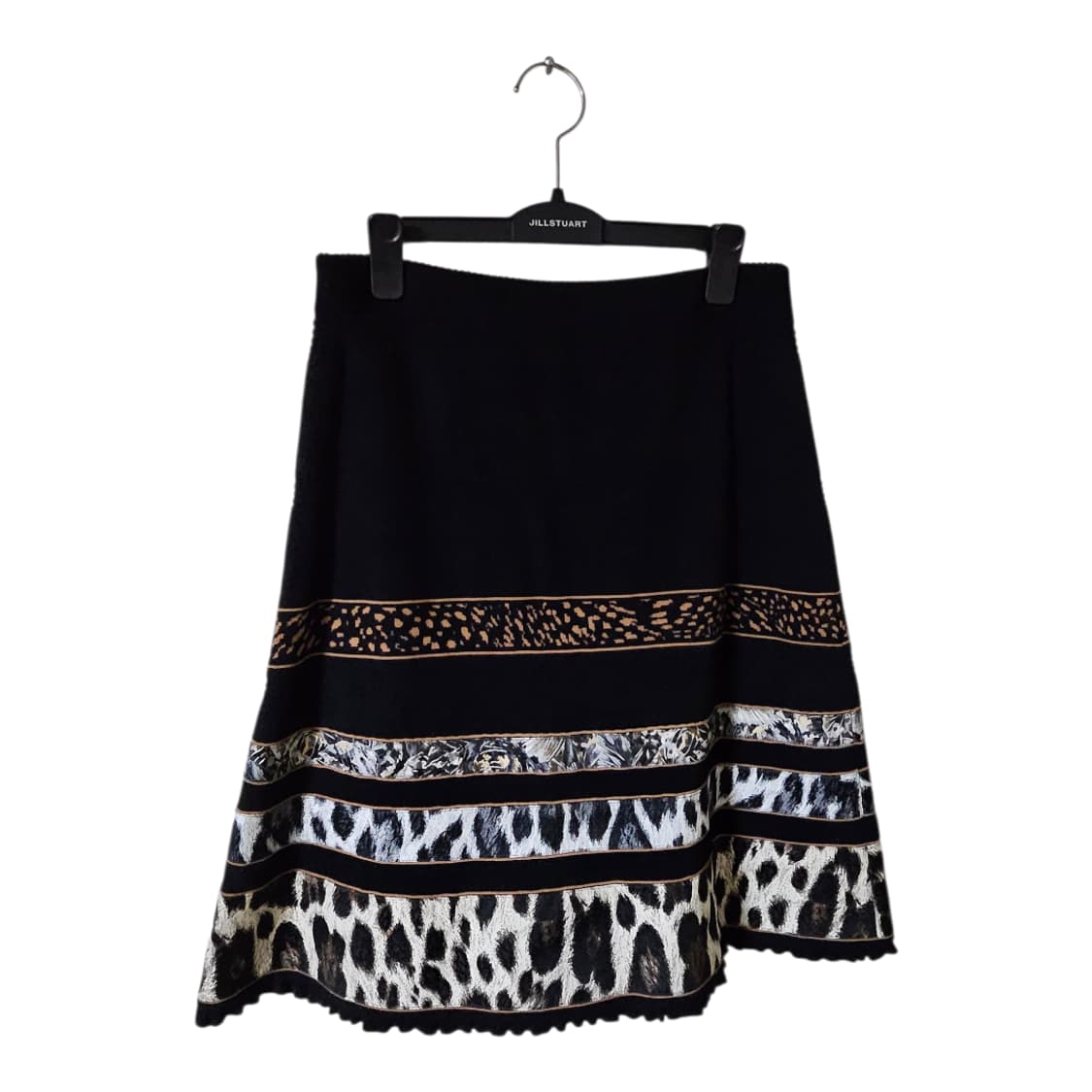 MARCCAIN 마르코카인 니트 스커트 55 | 레오파드 포인트 밴딩 상품이미지8