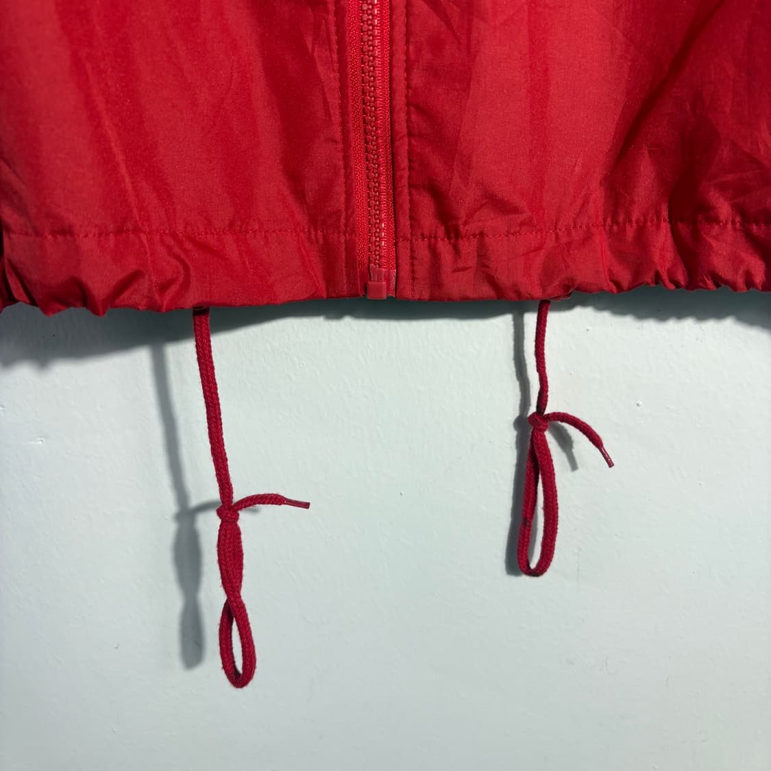 아디다스 레드 후드 윈드브레이커 자켓 (무료배송) 상품이미지4