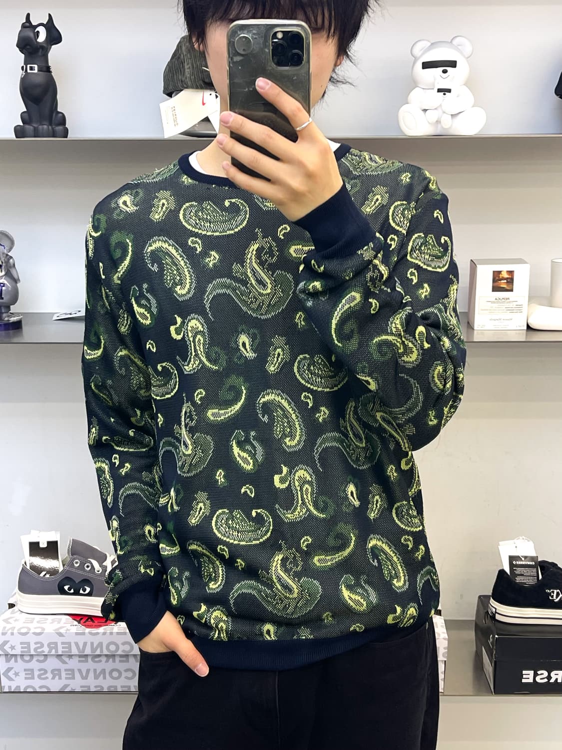 토가 비릴리스 13ss 페이즐리 자카드 니트 상품이미지1