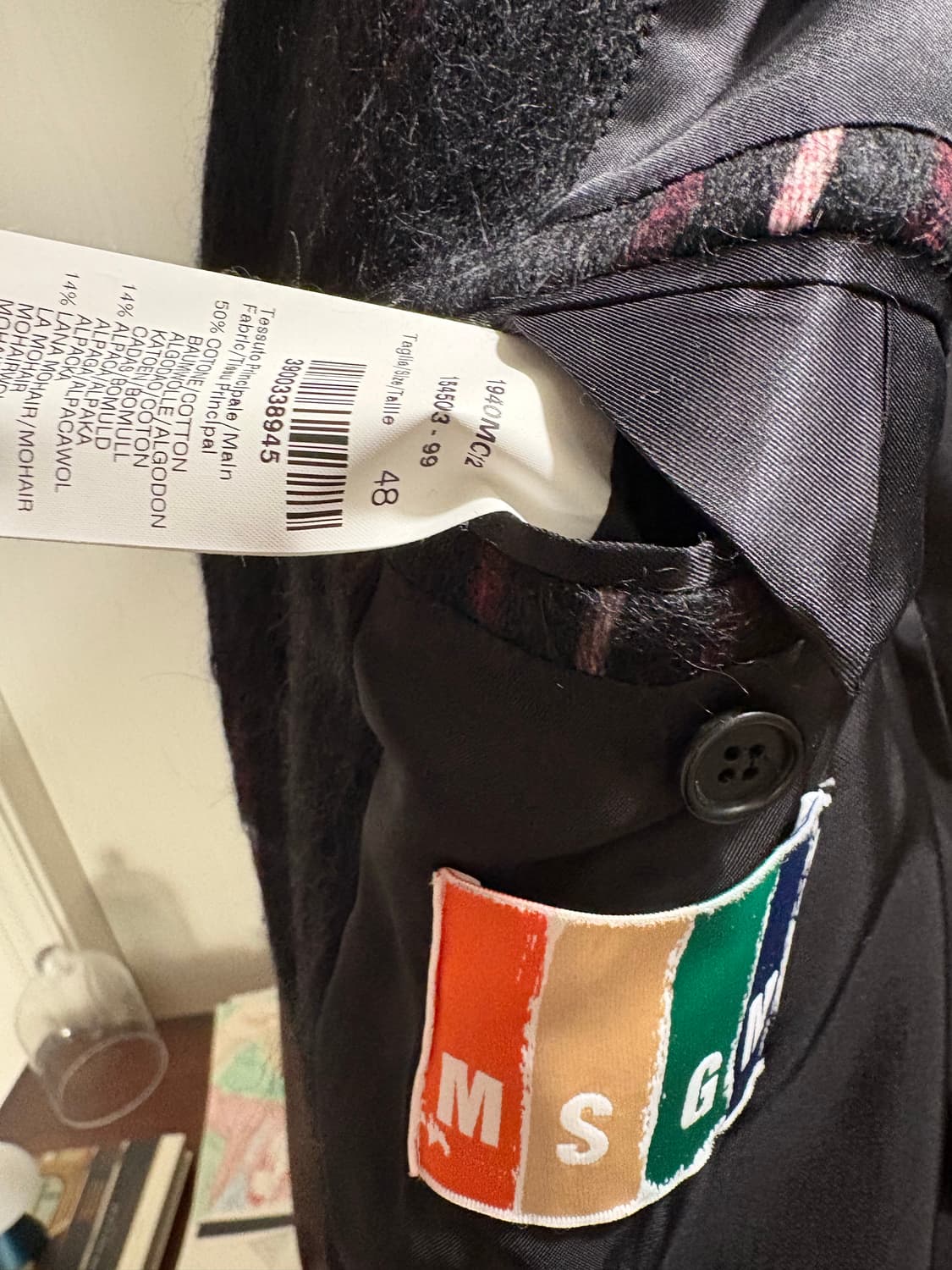 msgm 코트팝니다. 상품이미지3