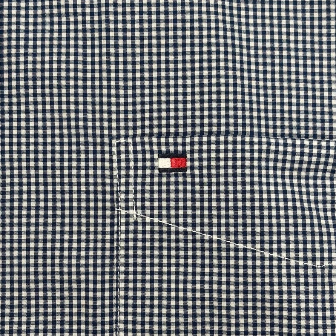 TOMMY HILFIGER 깅엄 패턴 셔츠 XL 상품이미지2