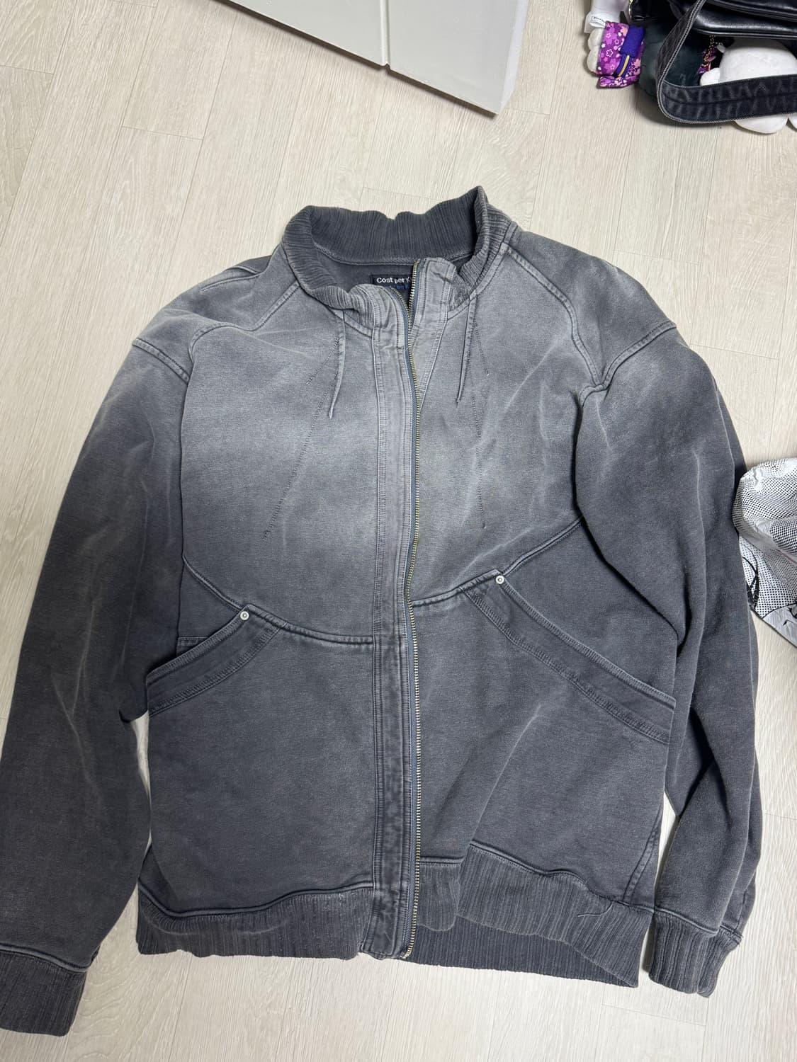 코스트퍼킬로 오버다이드 집업 상품이미지2