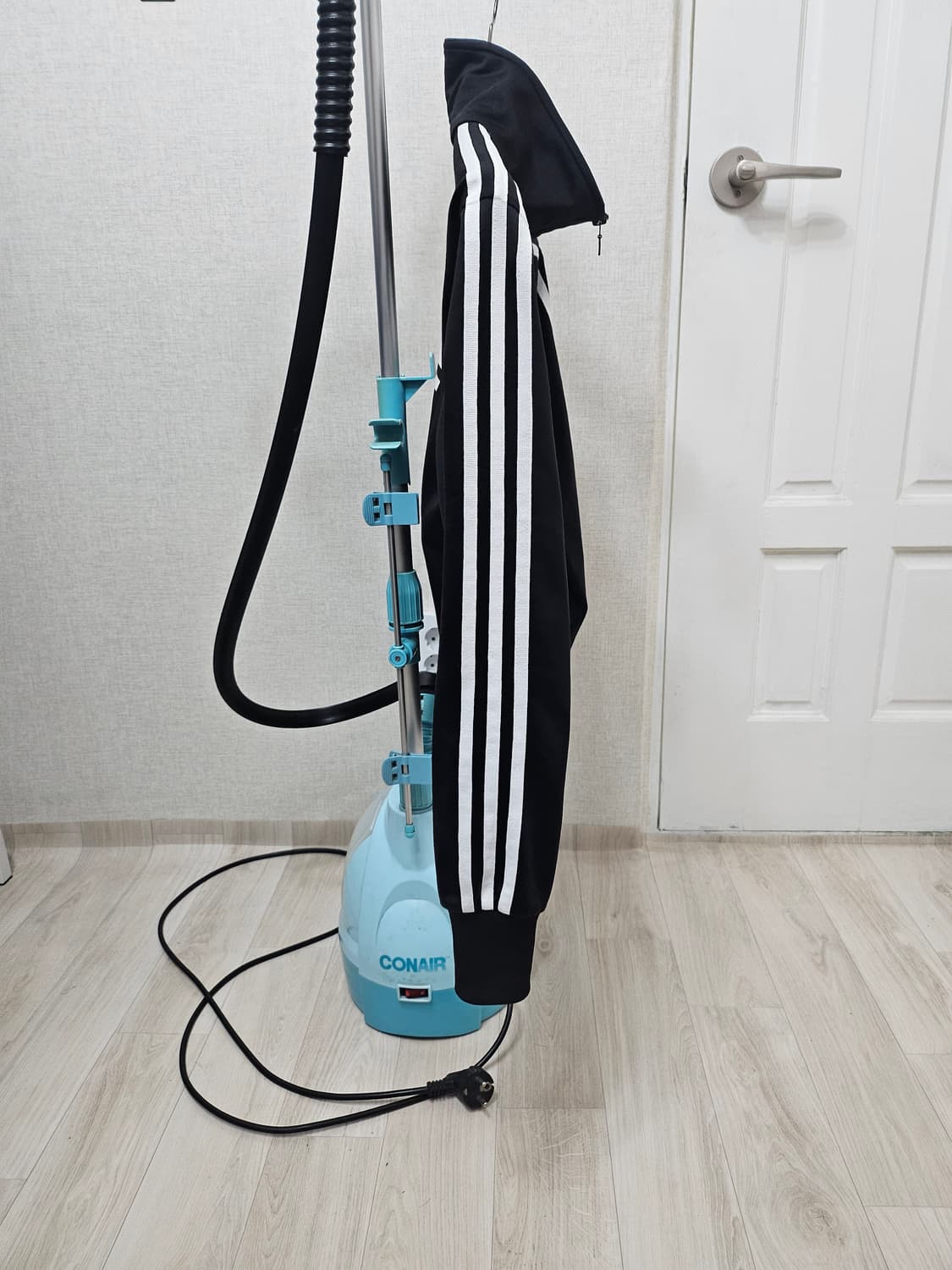 (95~100)☆초대장급☆ 아디다스 파이어버드 백로고 [검흰] 트랙탑져지 상품이미지5