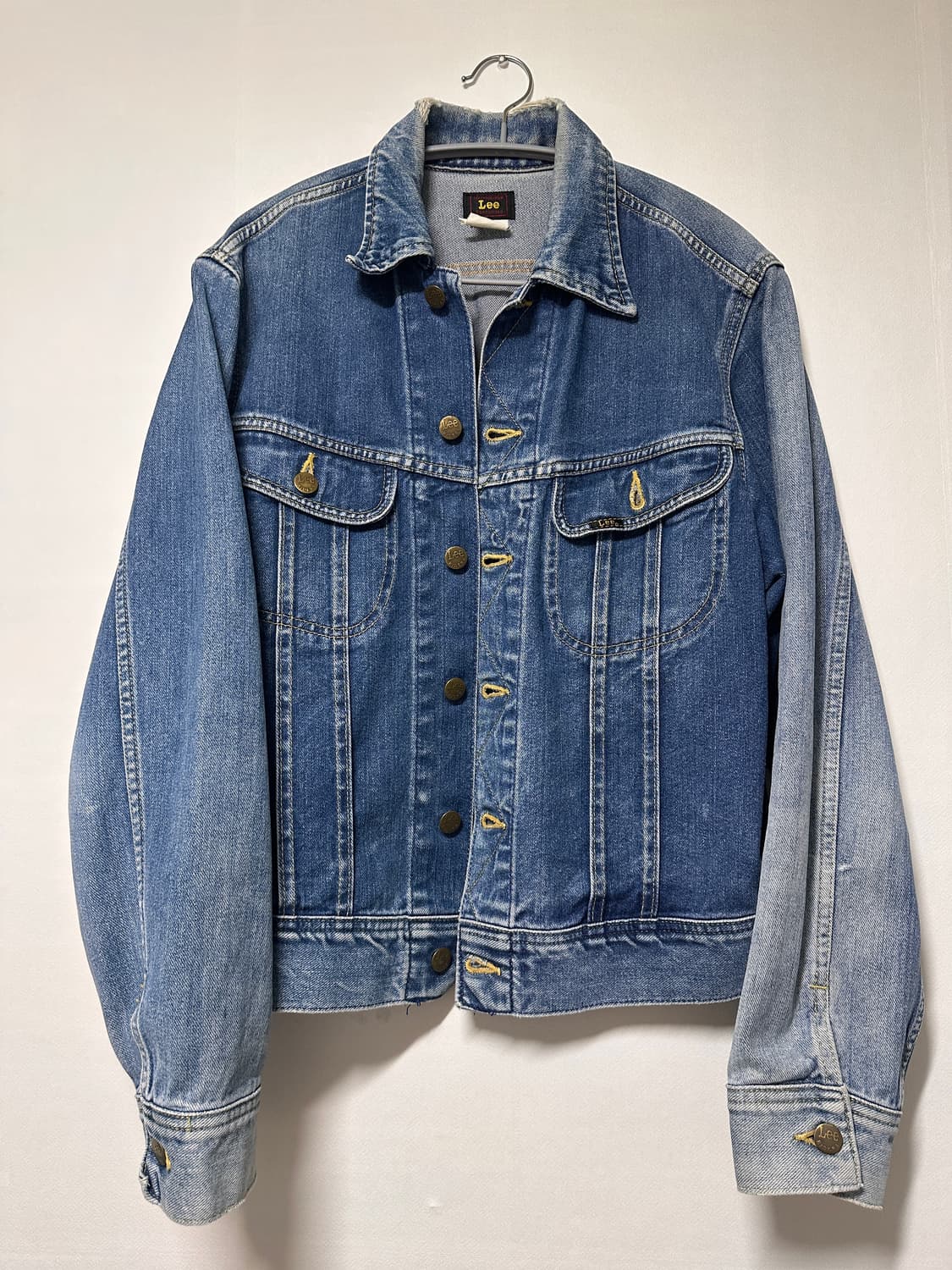 90s Lee 101j 0411 데님자켓 트러커 일본 복각 상품이미지3