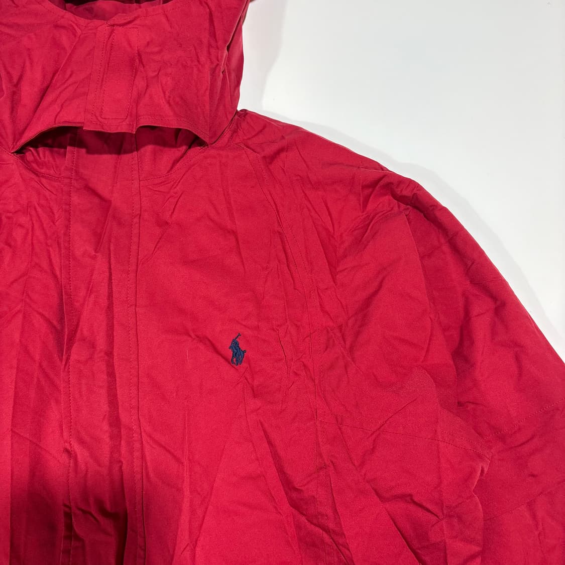 폴로 랄츠로렌 레드 바람막이 자켓 상품이미지3
