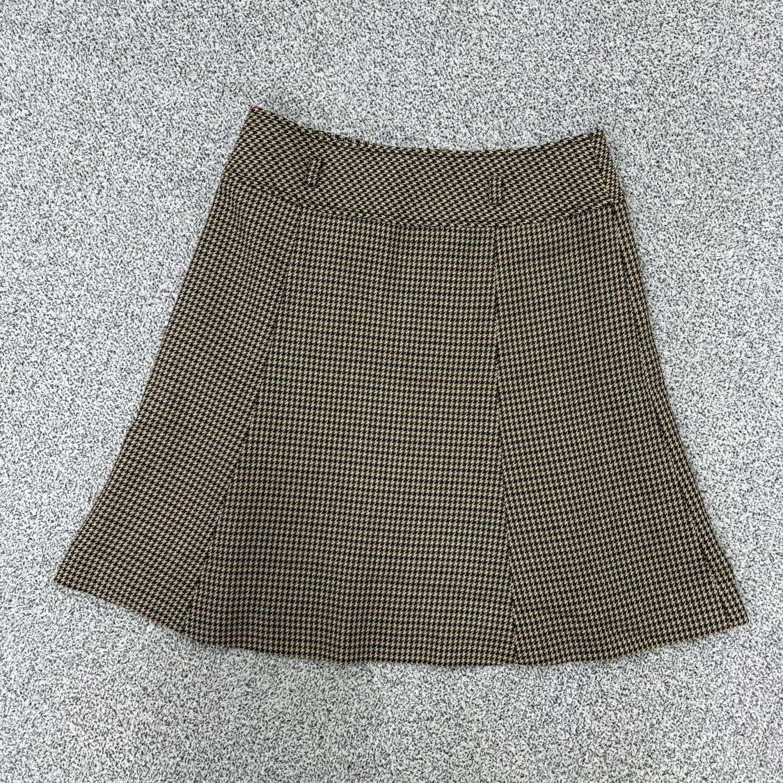 67-91 헤지스 하운드체크 스커트 0319J 상품이미지4