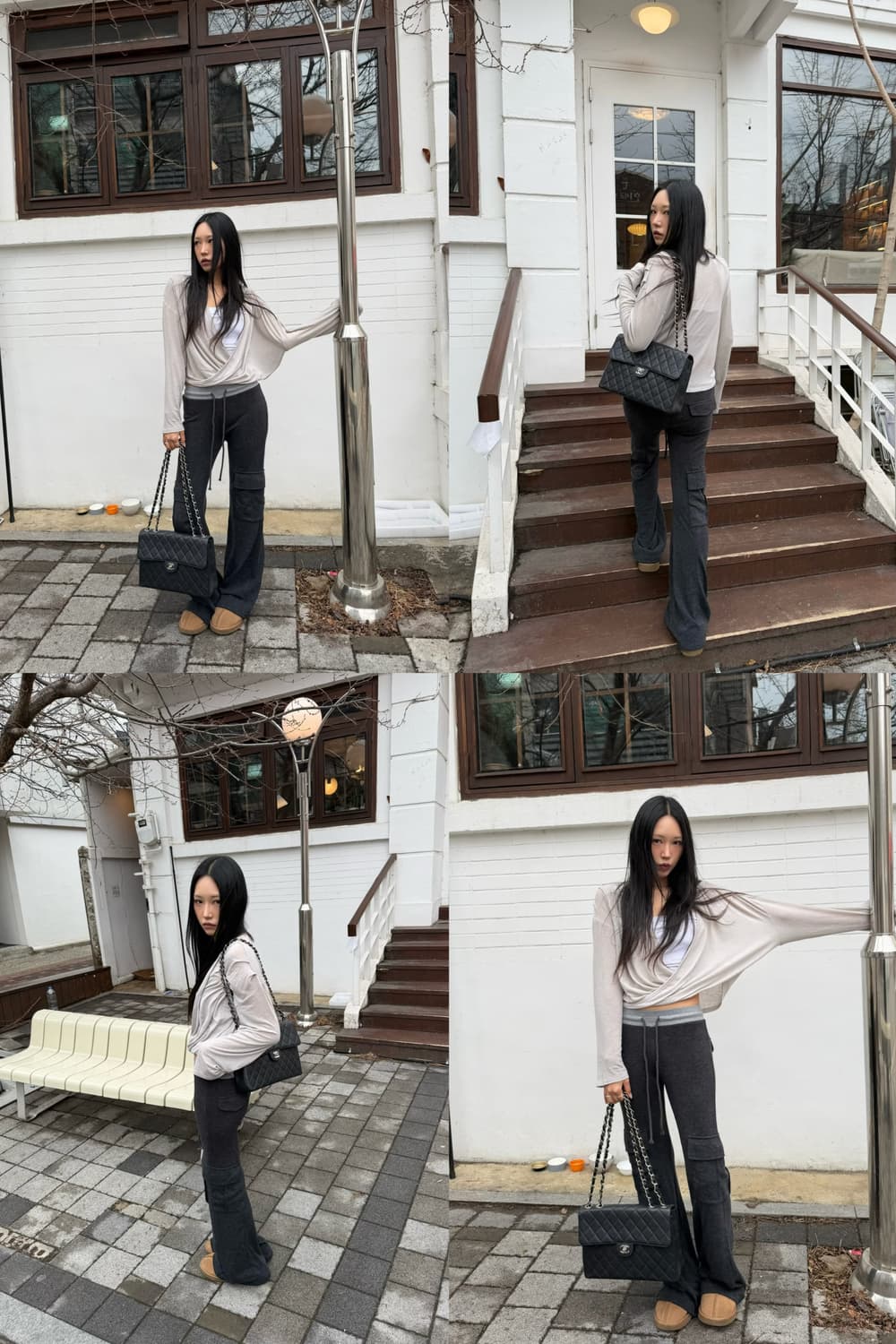 샤넬 클래식 캐비어 점보 숄더백 상품이미지2