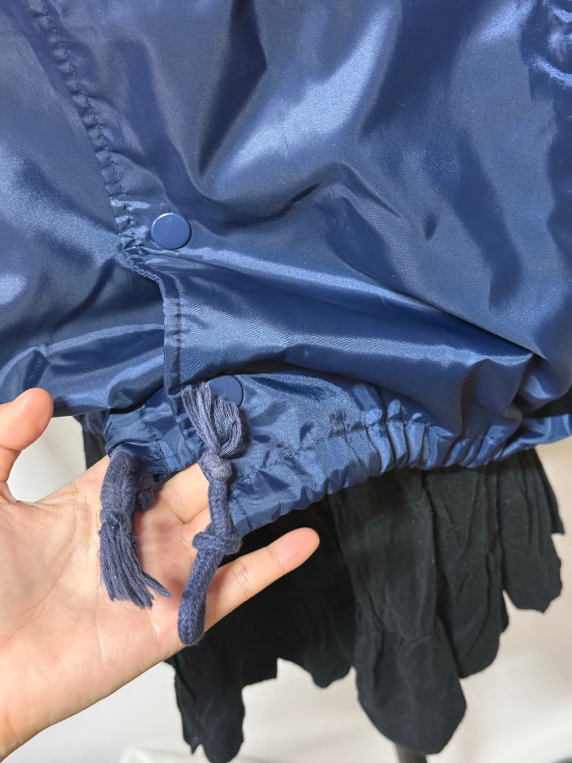 챔피온 로고 코치 자켓 네이비 빈티지 바람막이 상품이미지7