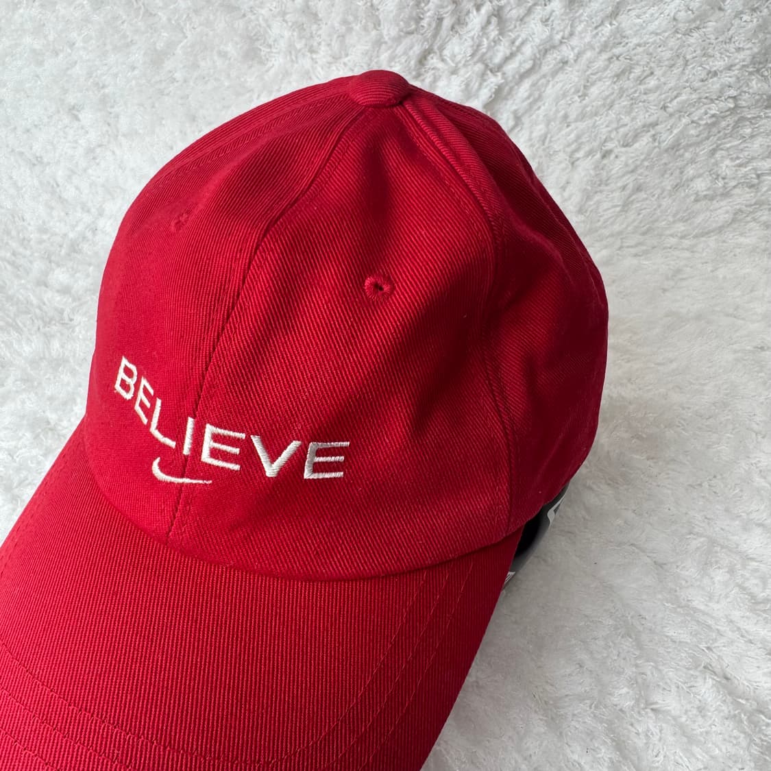 00s 나이키 스우시 로고 빌리브 볼캡 모자 상품이미지2