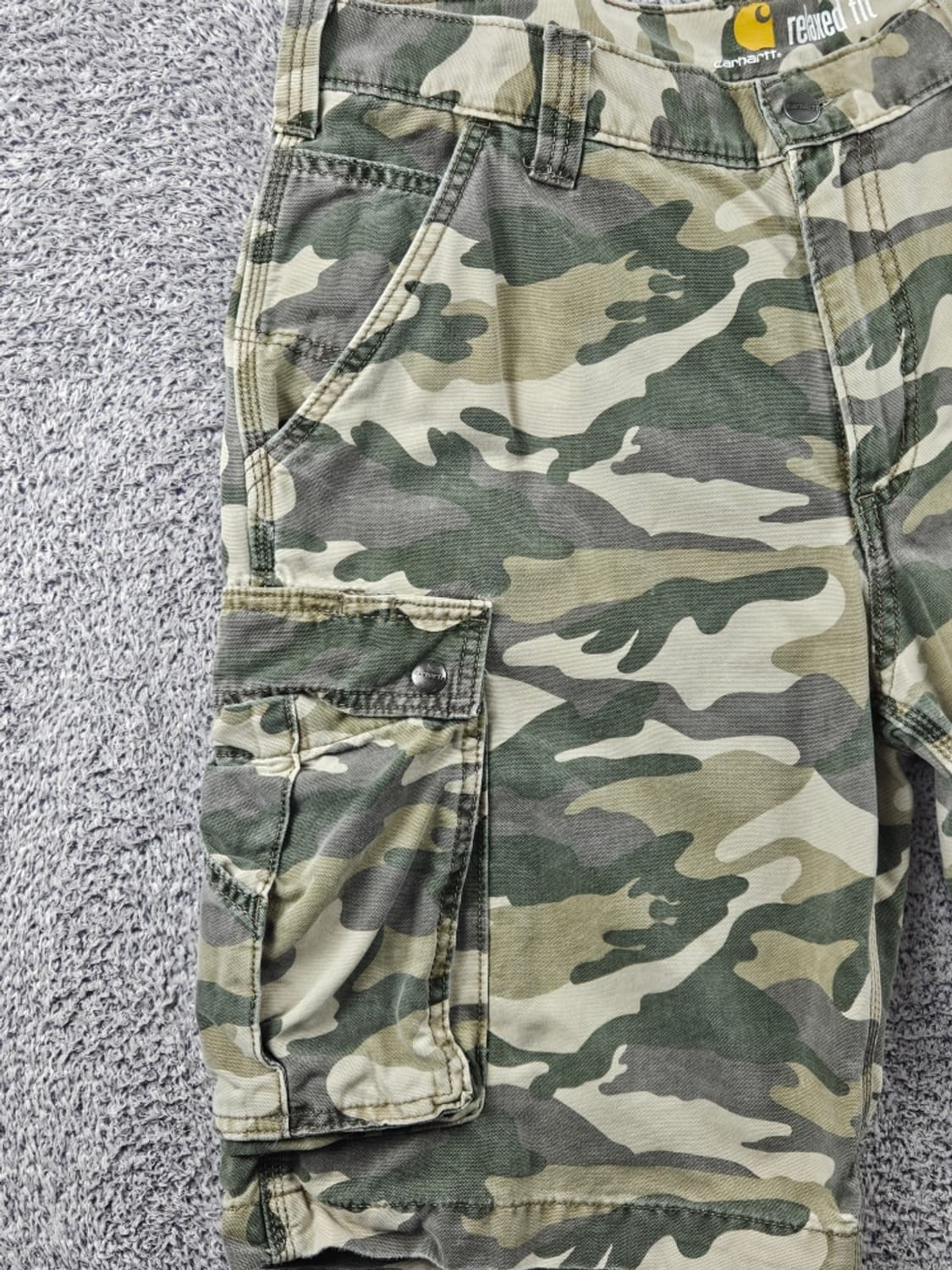 칼하트 코튼캔버스 카고 워크 쇼츠 반바지 ( 34" ) / 11359 상품이미지5