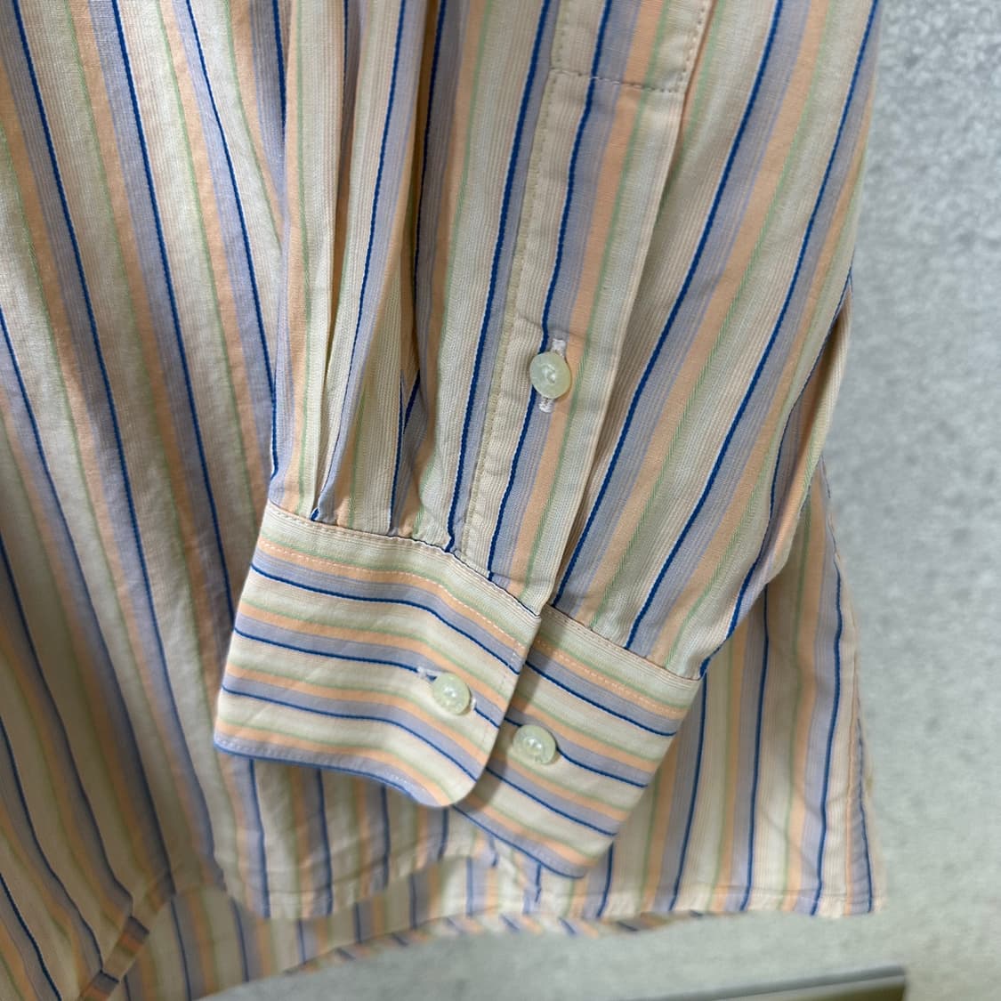 (42)라코스테 스트라이프 셔츠-Y364 상품이미지4