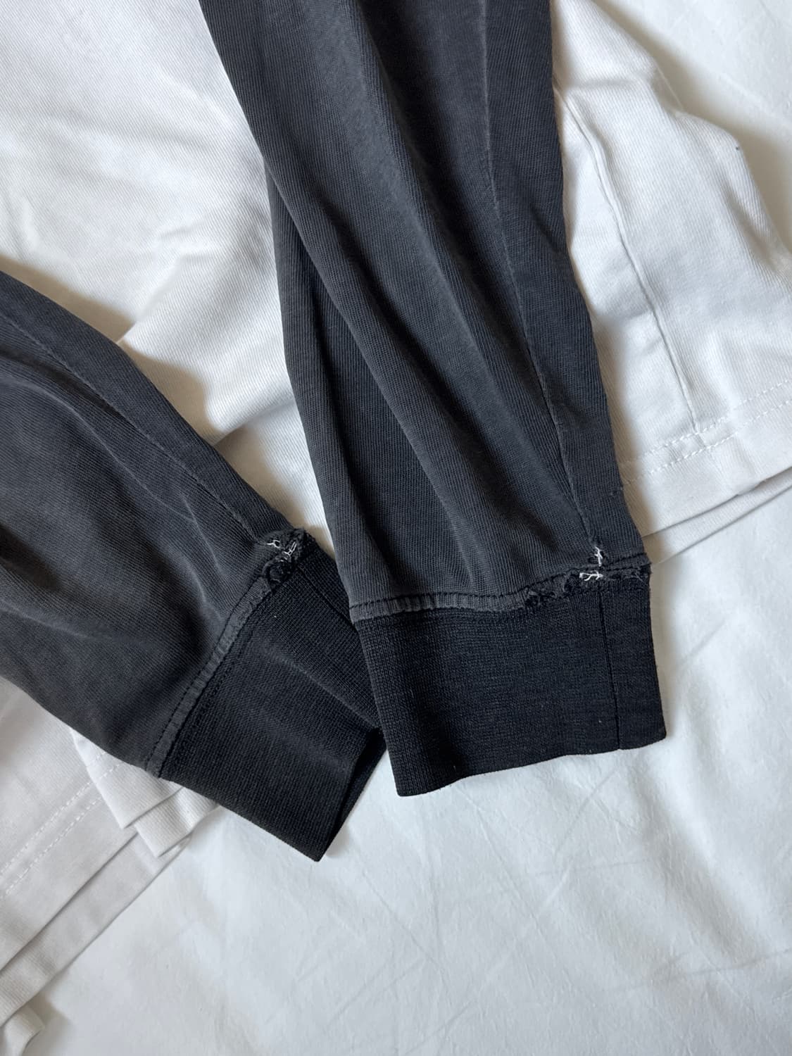 밴슨 화이트 투스타 롱슬리브 상품이미지4