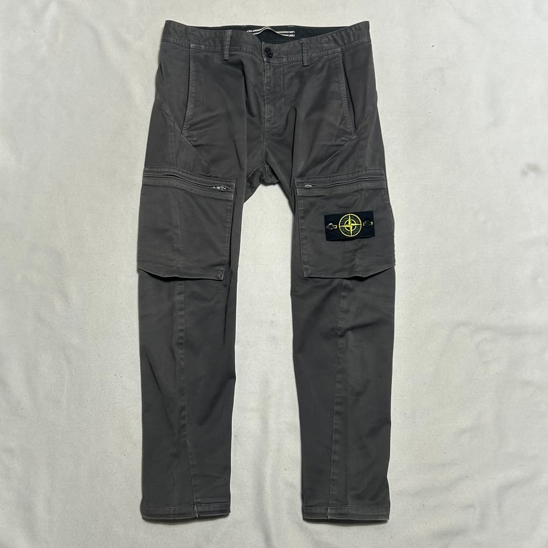 W32 스톤아일랜드 와펜 카고 팬츠 상품이미지2