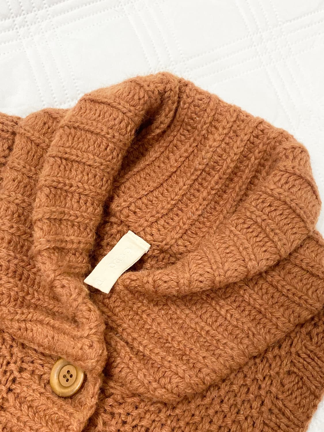 ꒰ঌ 당근 케이쿠 맛 니트 조끼 ໒꒱ 상품이미지4