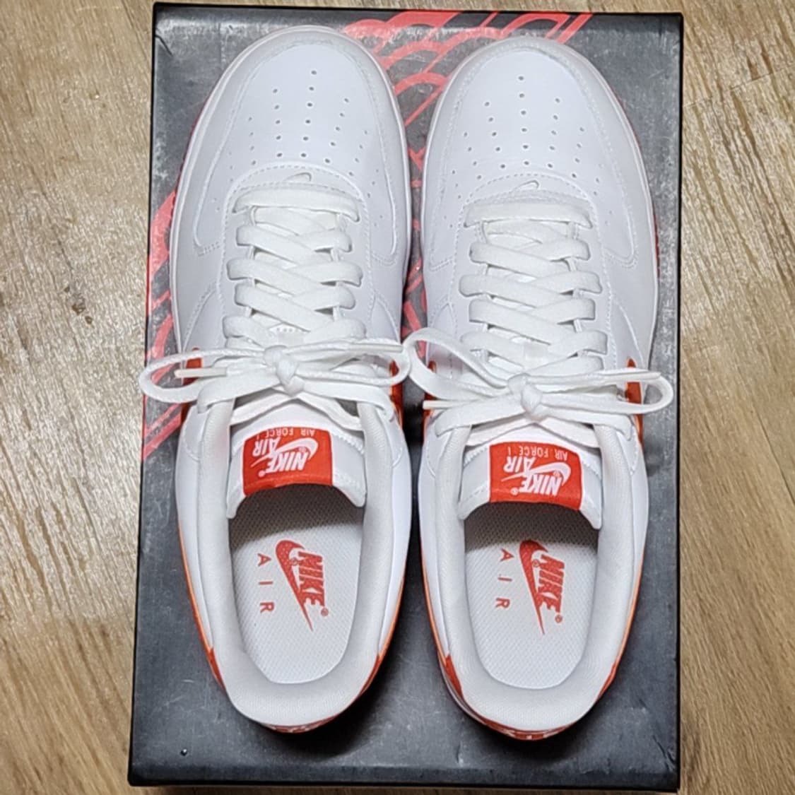 나이키 285 에어포스 로우 화이트 오렌지 상품이미지4