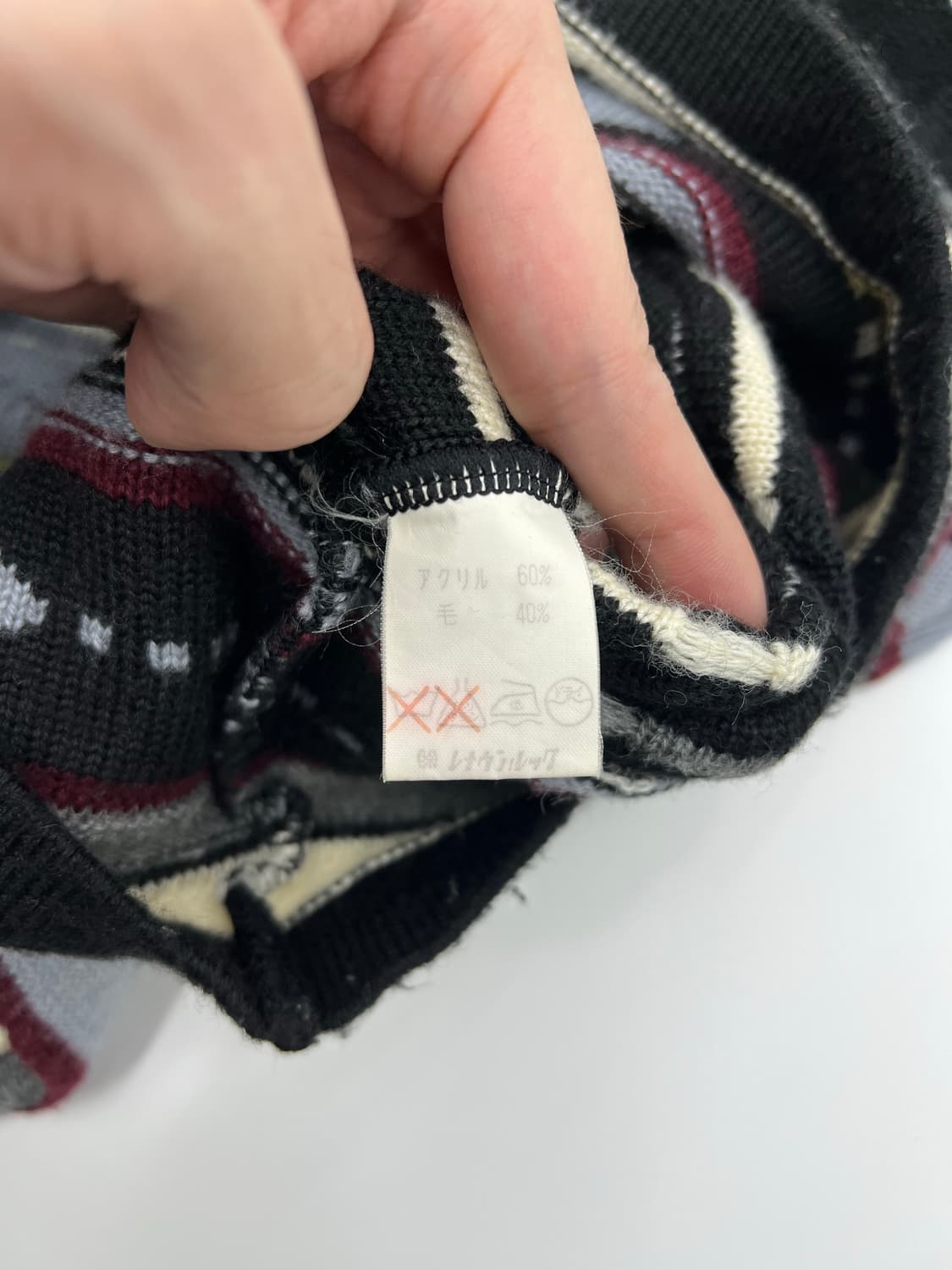 빈티지 케이블 니트 상품이미지3