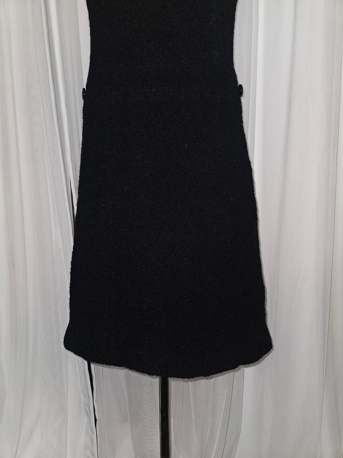 facade green 부클 블랙 히메 원피스 상품이미지3