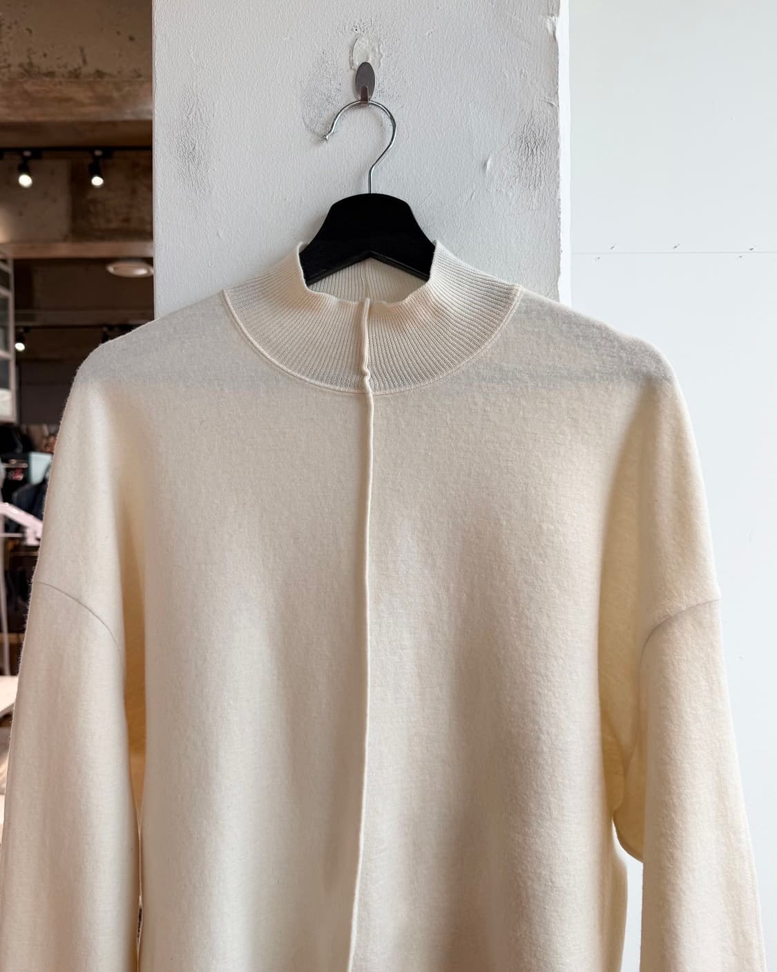 질샌더 아이보리 라나울 니트  상품이미지3