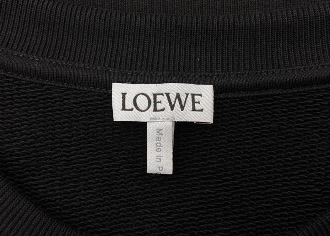 로에베 아나그램 로고 자수 맨투맨 새상품 상품이미지6