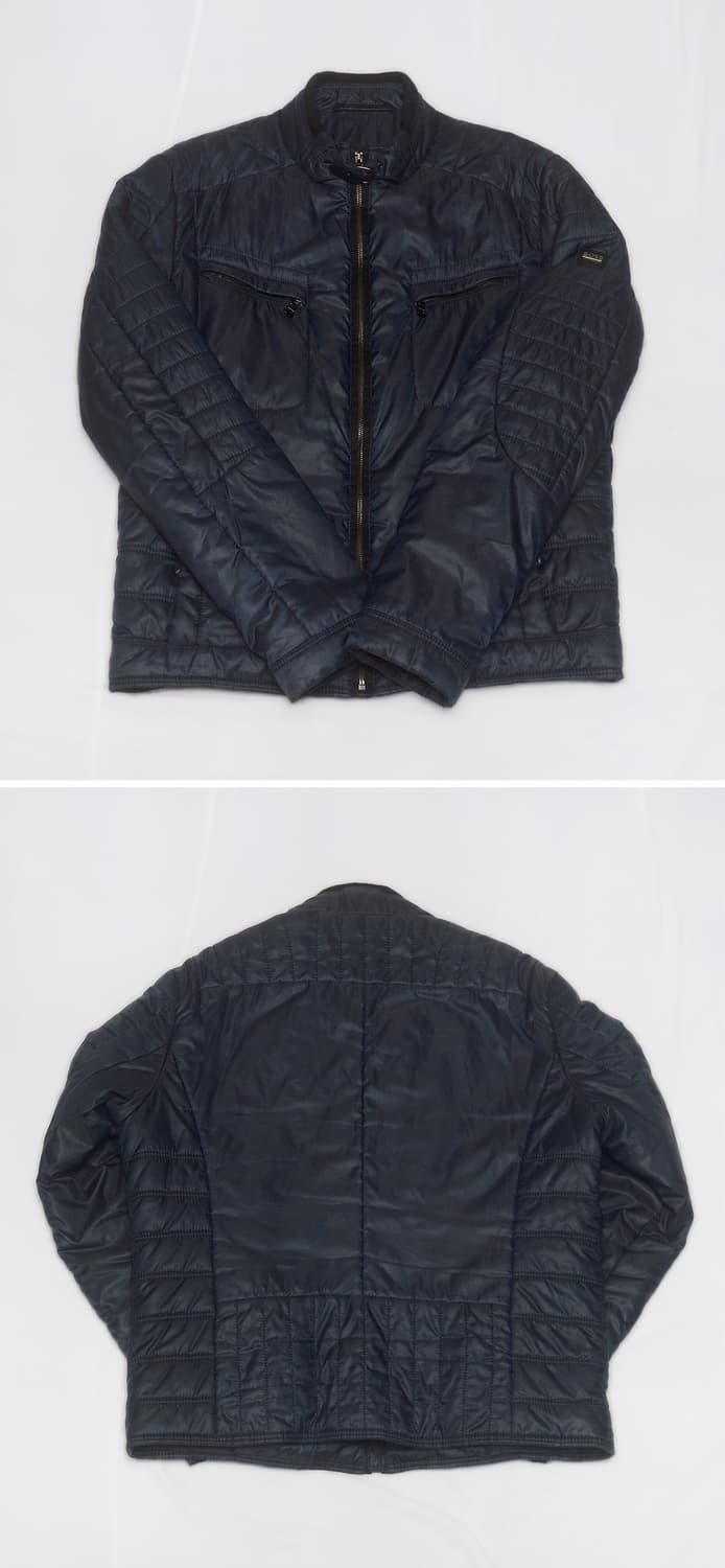 휴고 보스 싱글 집업 라이더 소프트 패딩 자켓 (52 / 100-105) 상품이미지3