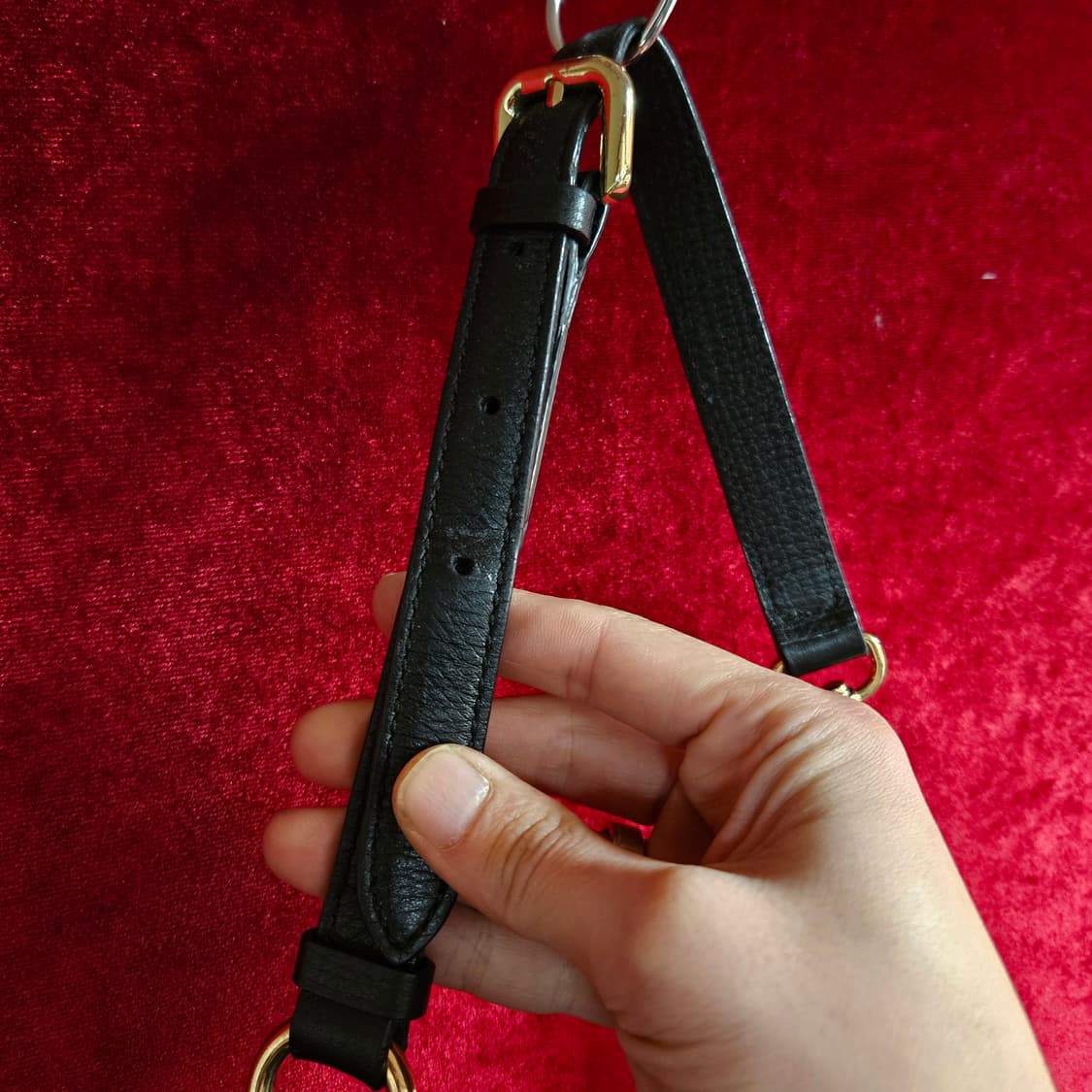 닥스(DAKS) 퀄팅 엠보 시그니쳐 로고 숄더백 상품이미지8