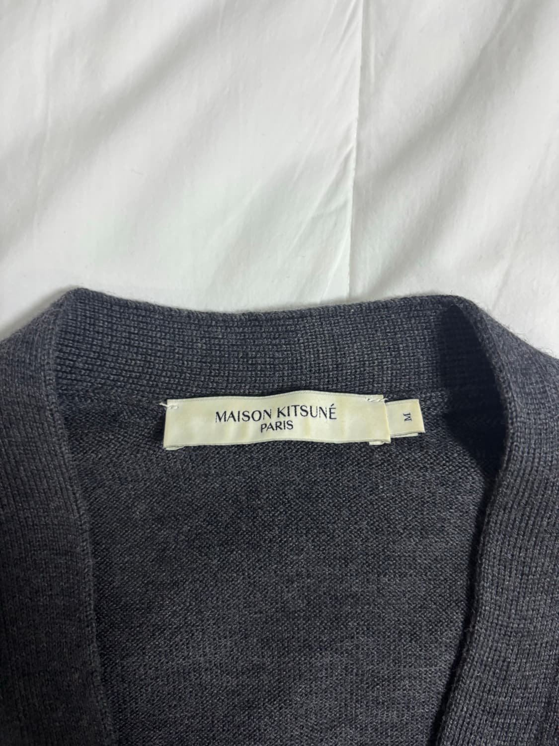 메종키츠네 가디건 m 상품이미지3