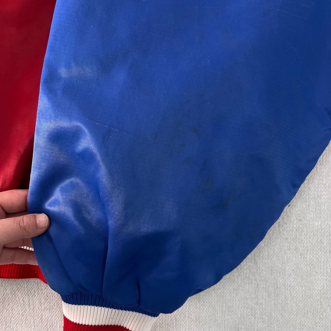 110 90s NBA Sixers 마제스틱 스타디움 자켓  상품이미지7