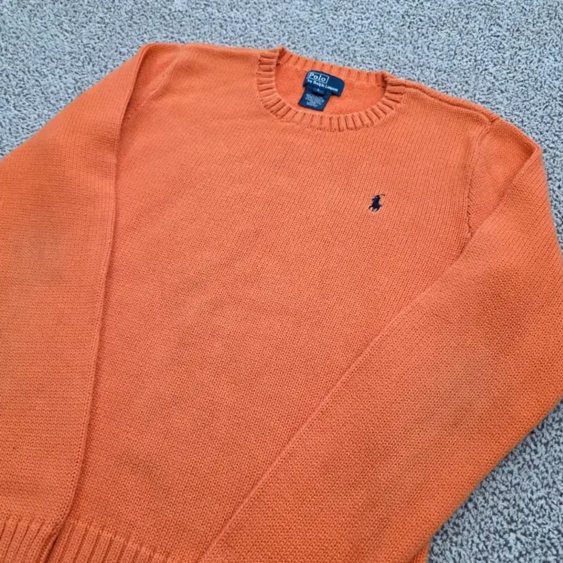 폴로 랄프로렌 오렌지 니트 ~55 상품이미지3