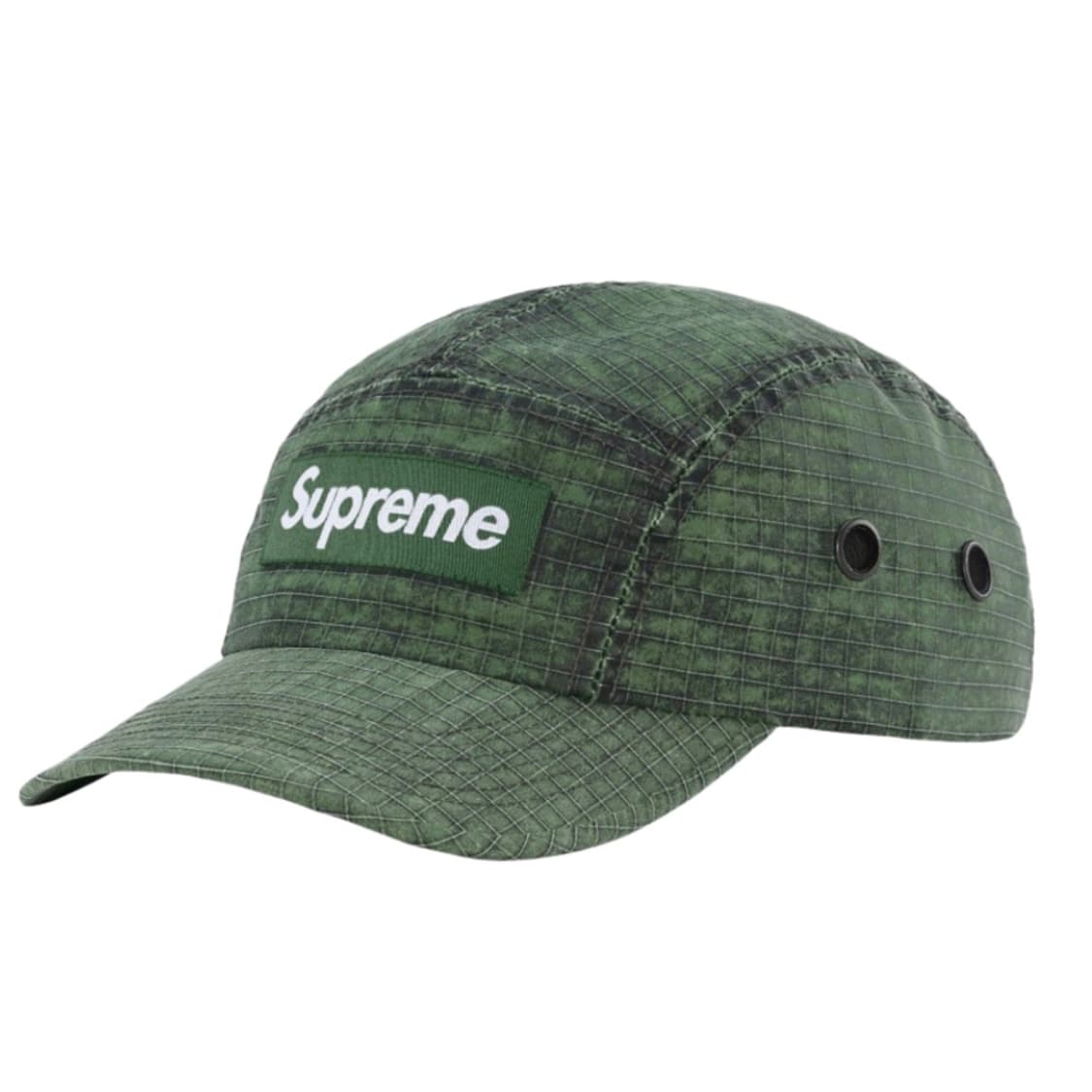 슈프림 디스트레스드 립스탑 캠프캡 그린 23fw 상품이미지1