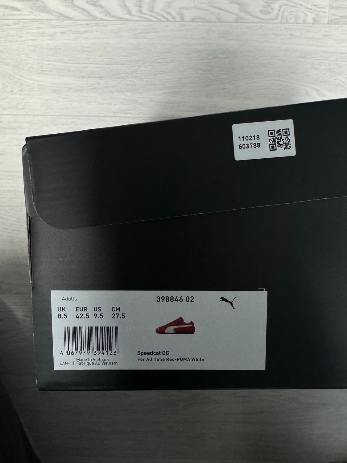 푸마 퓨마 스피드캣 OG 레드 화이트 PUMA 상품이미지7