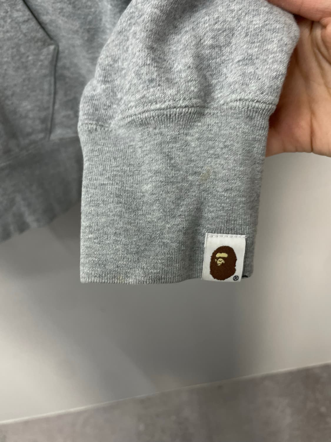 베이프 원 포인트 에이프 헤드 샤크 후드 집업 H1394 상품이미지4