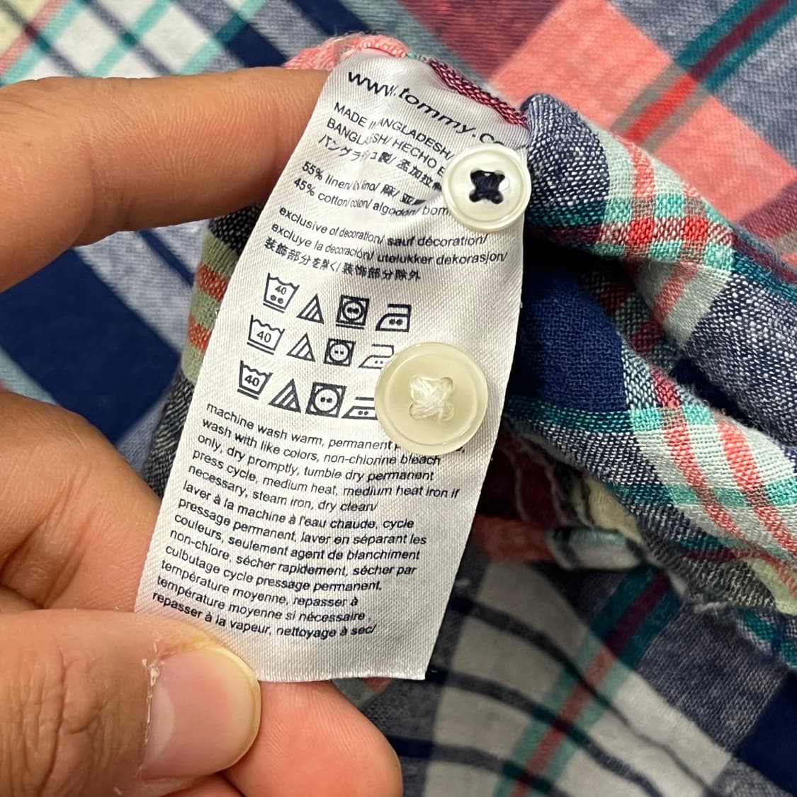 [100] 타미힐피거 셔츠 상품이미지4