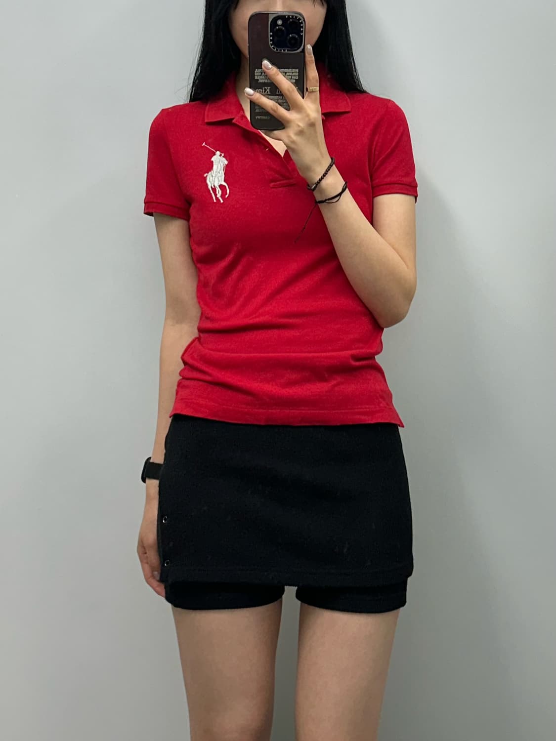 폴로 랄프로렌 빅포니 레드 pk 반팔 티셔츠  상품이미지1