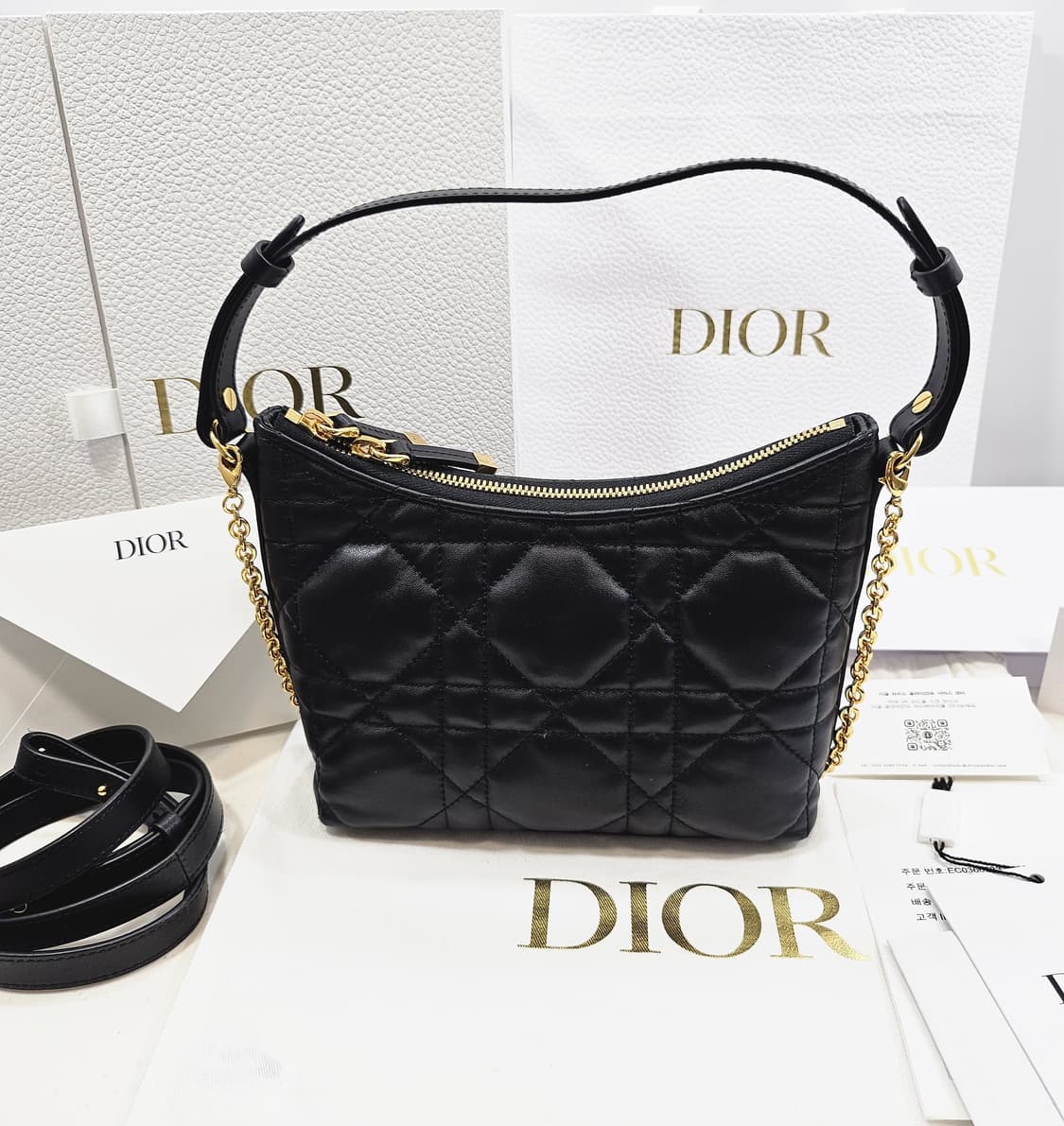 [풀구성] 디올 미스 카로 디올링 미니 체인백 상품이미지2