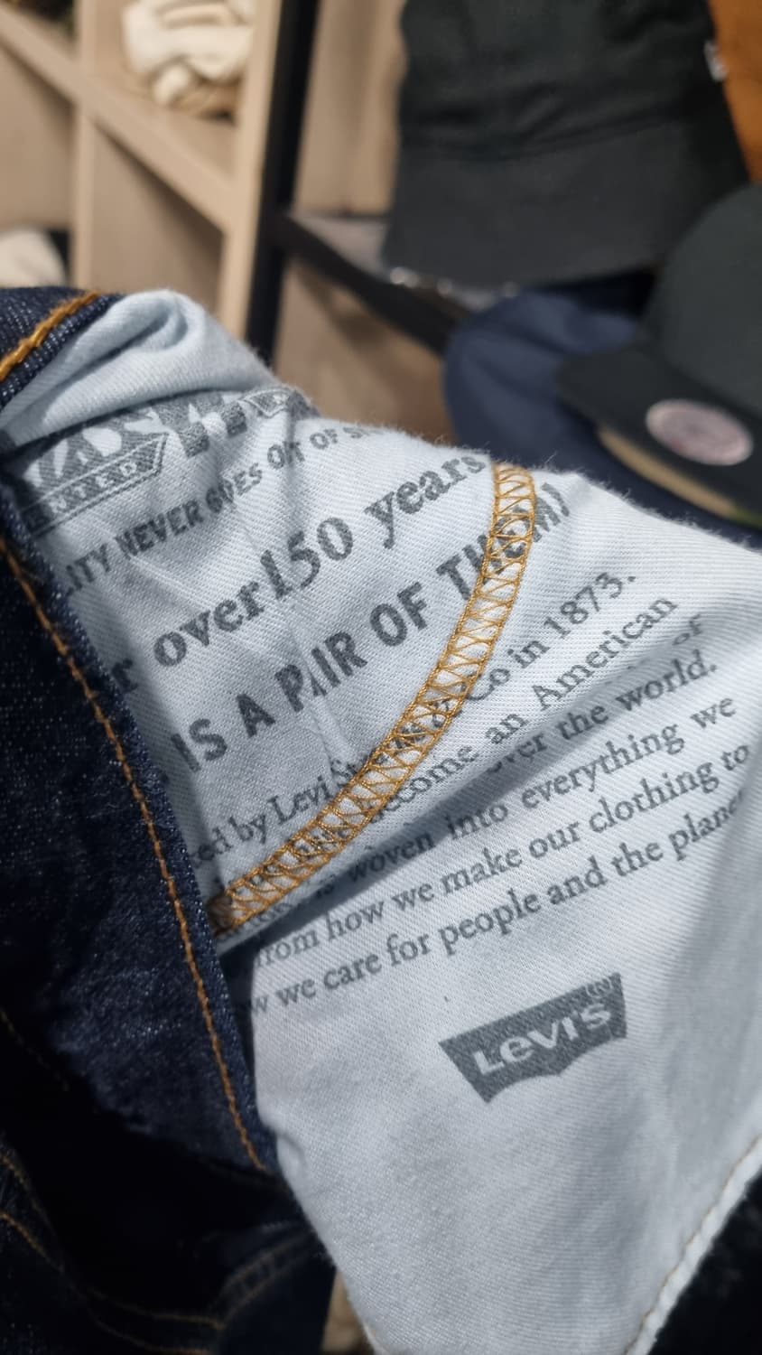 levis(리바이스) 슬림스트레이트 쿨소재 진청바지 30~31 상품이미지5