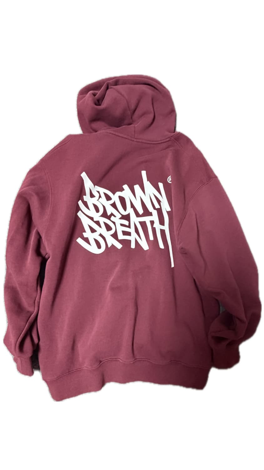 브라운브레스 후드티(버건디) 상품이미지2