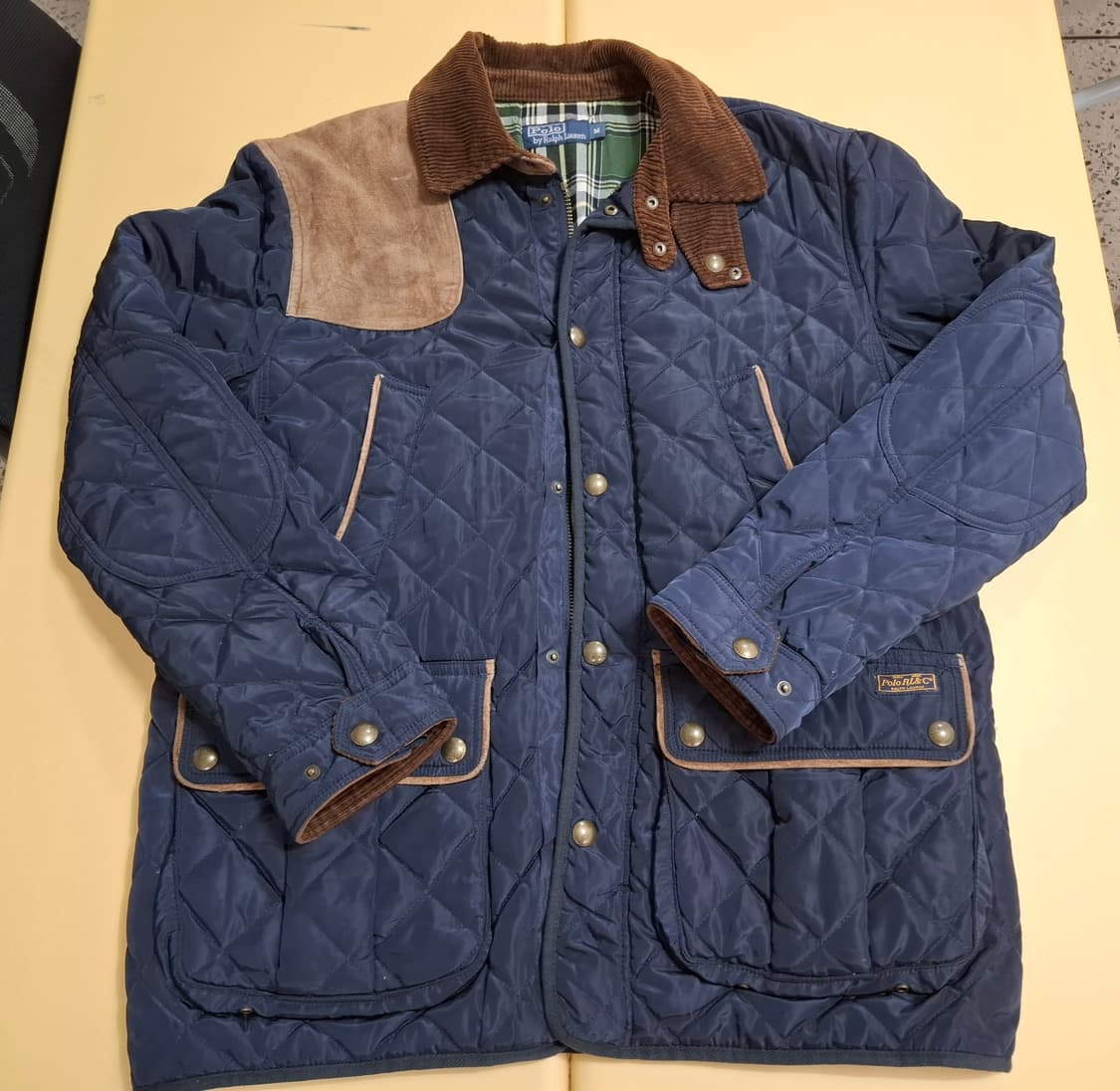 12fw 폴로 캠튼 퀄팅 자켓 M 상품이미지3