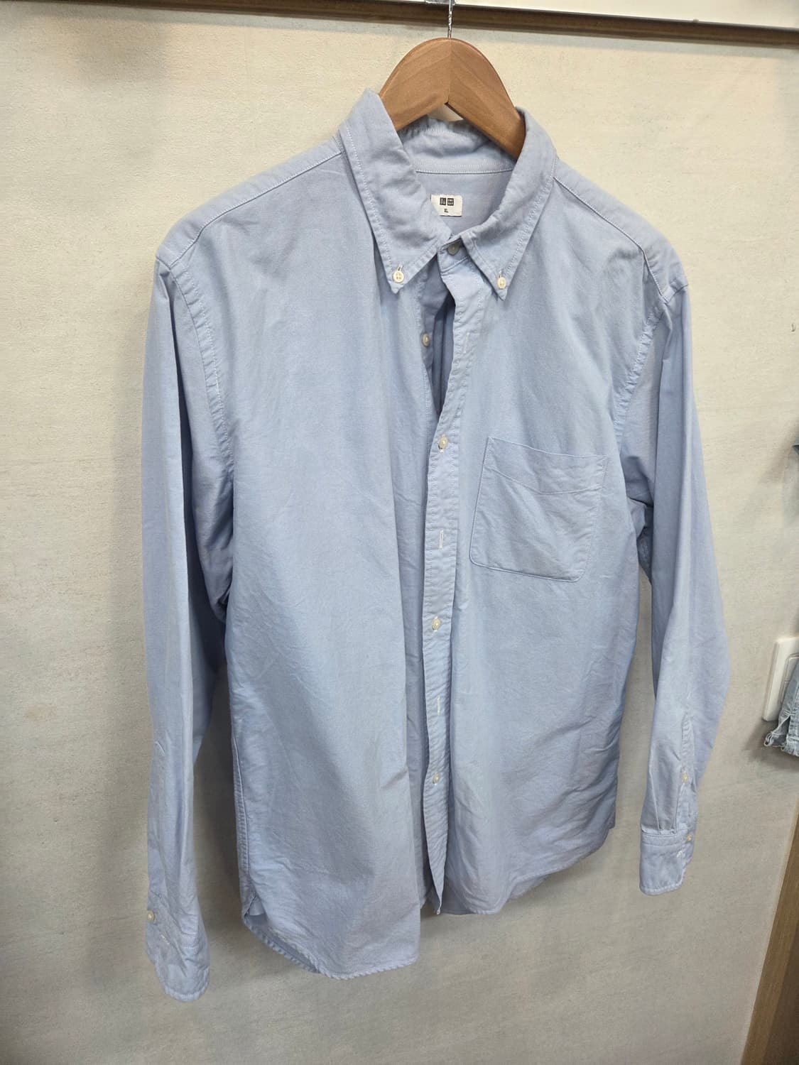 유니클로 옥스포드 셔츠긴팔 xl 상품이미지4