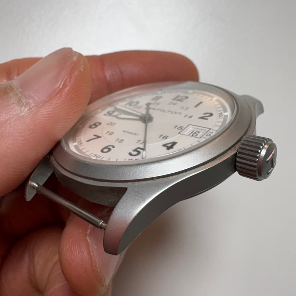 해밀턴 카키필드 쿼츠 38mm + 코도반 나토 상품이미지4